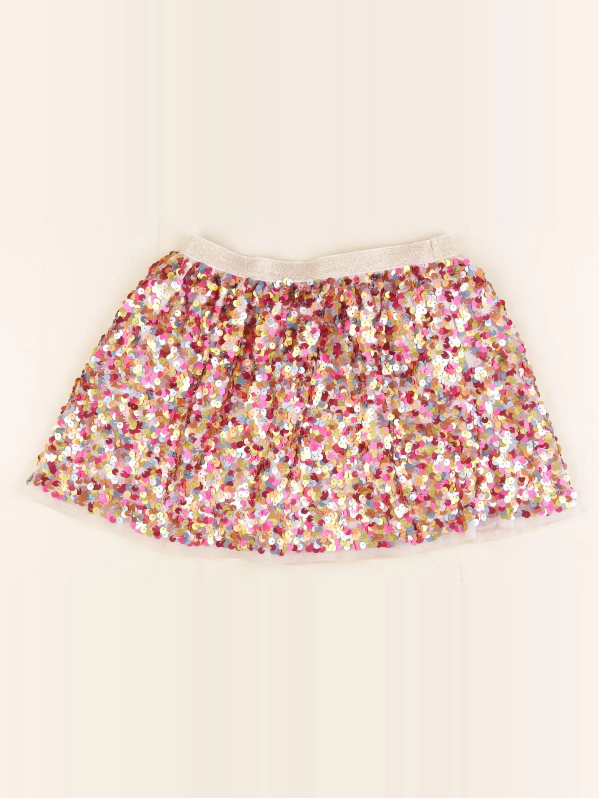 H&M - jupe multicolore, rose - 3/4 ans