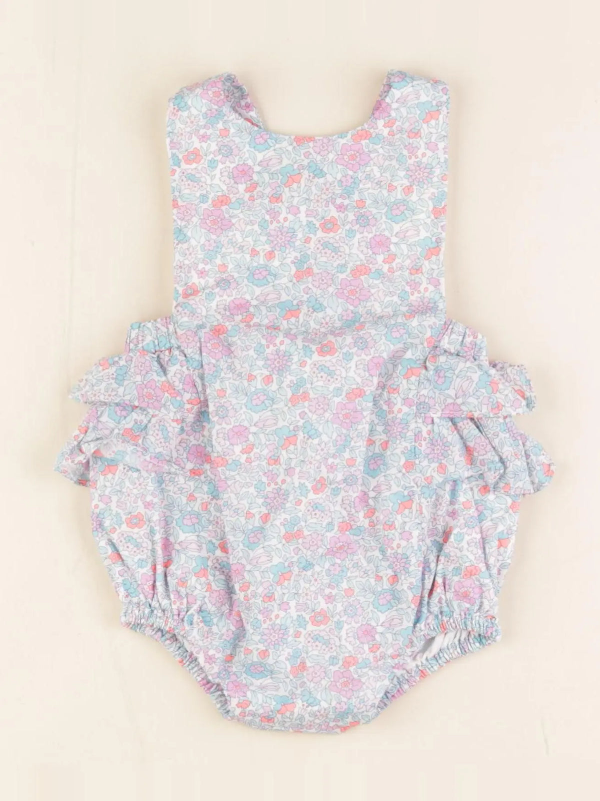 Jacadi - combinaison liberty multicolore - 6 mois