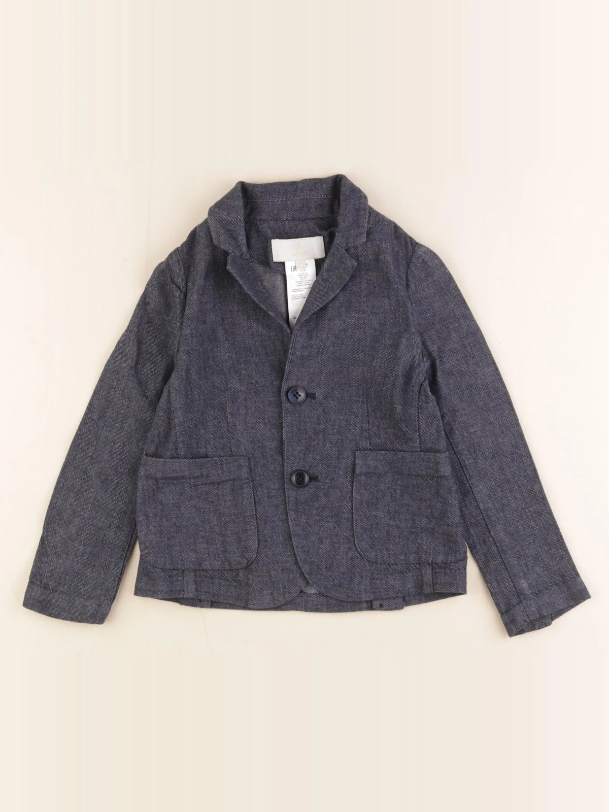 Jacadi - veste bleu - 4 ans