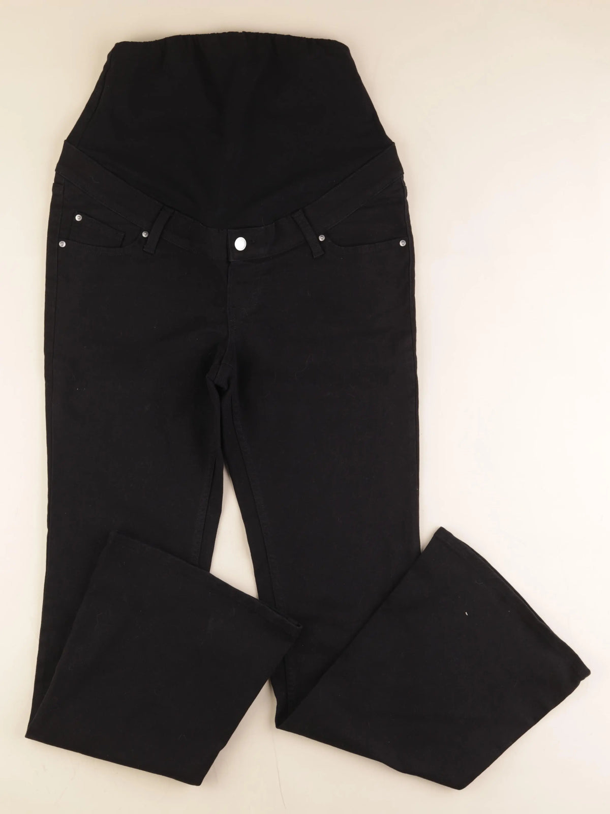 H&M - jean grossesse noir - s
