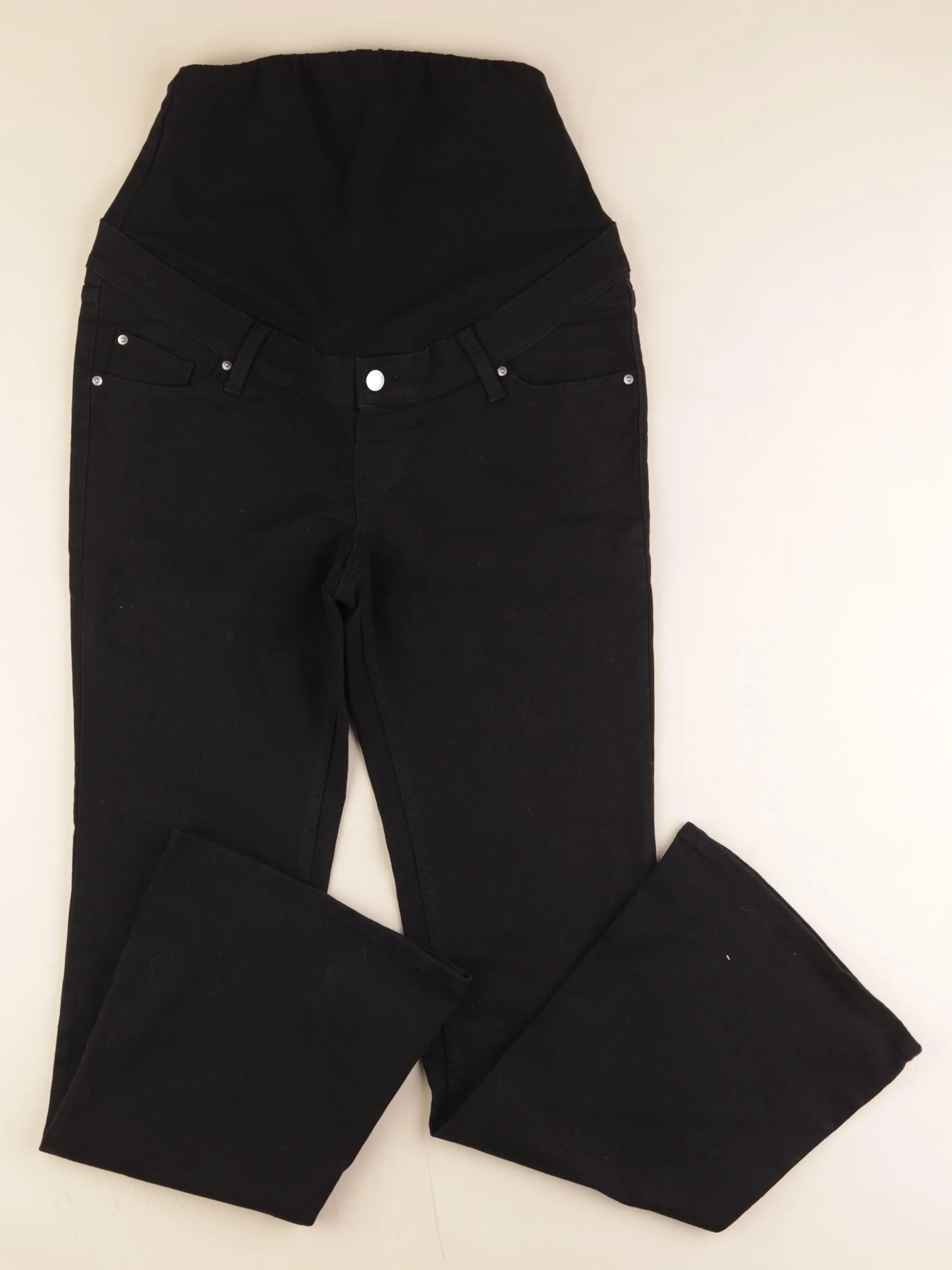 H&M - jean grossesse noir - s