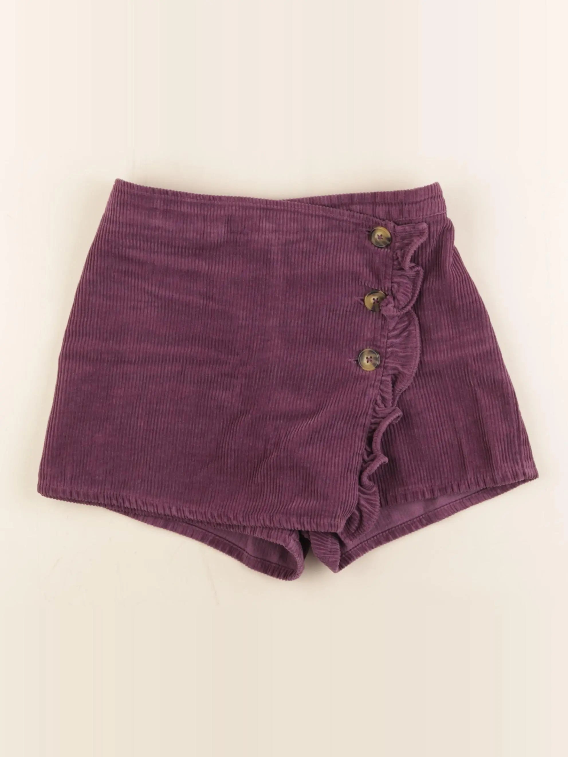 Vertbaudet - jupe short violet - 10 ans