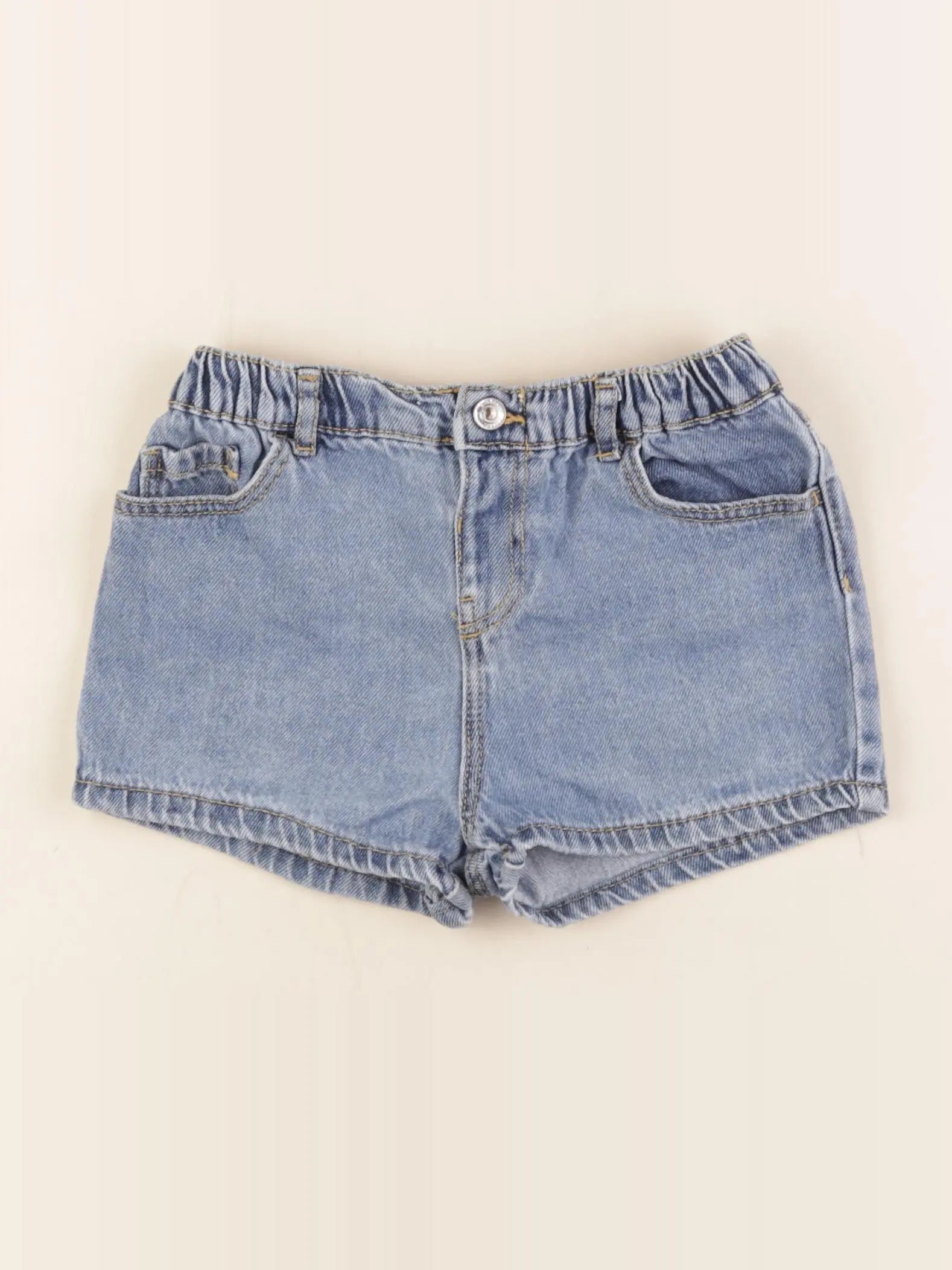 Zara - short bleu - 3/4 ans