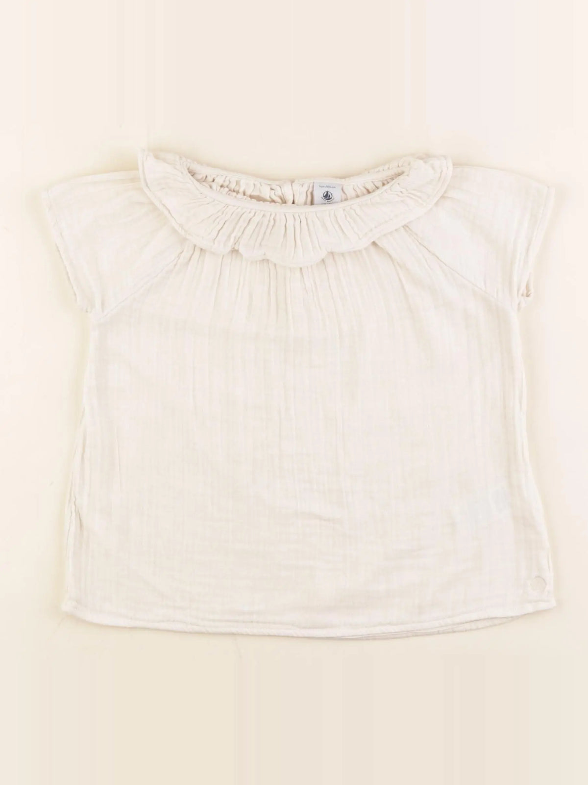 Petit Bateau - blouse beige - 4 ans