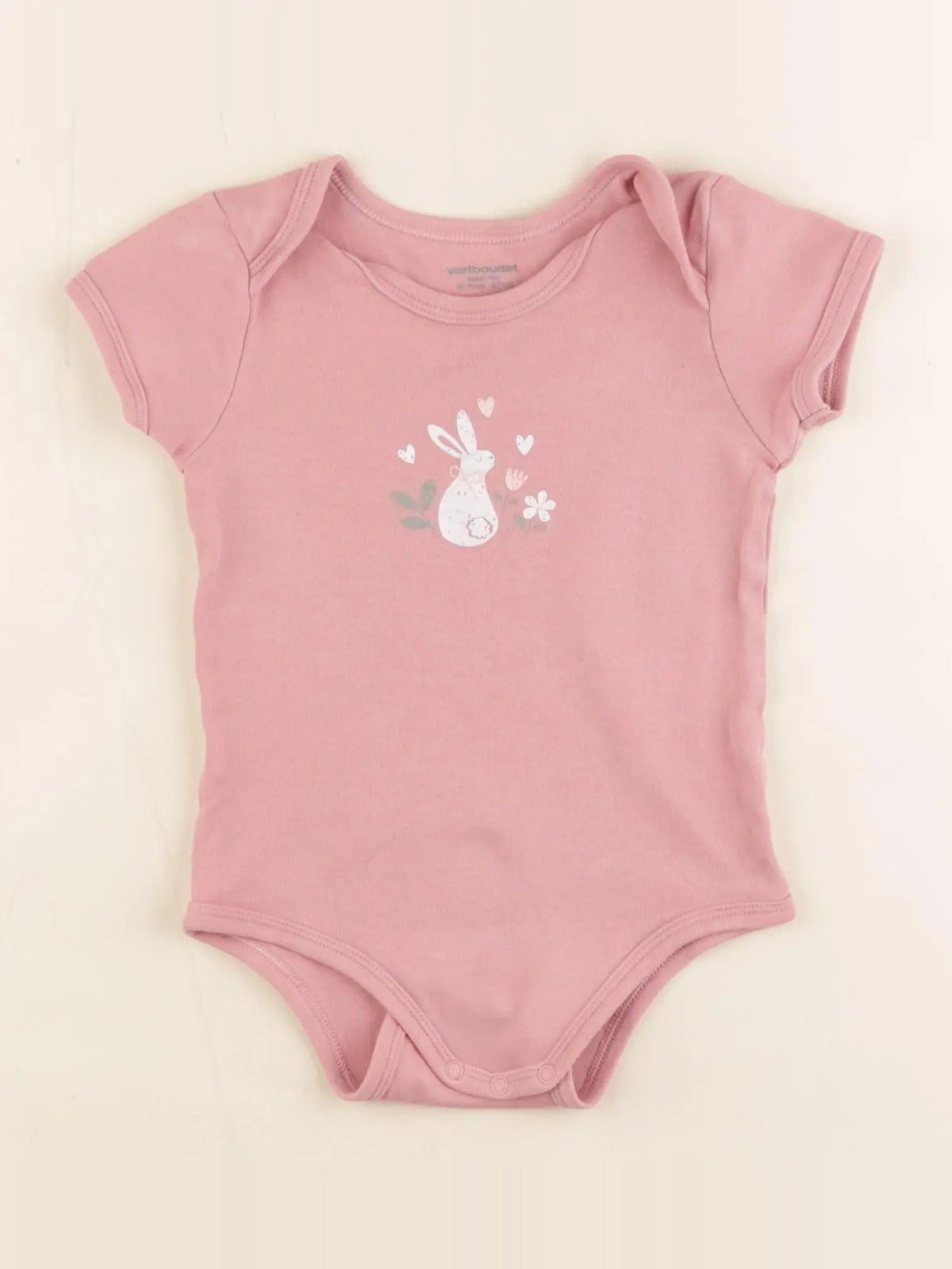 Vertbaudet - body rose - 36 mois