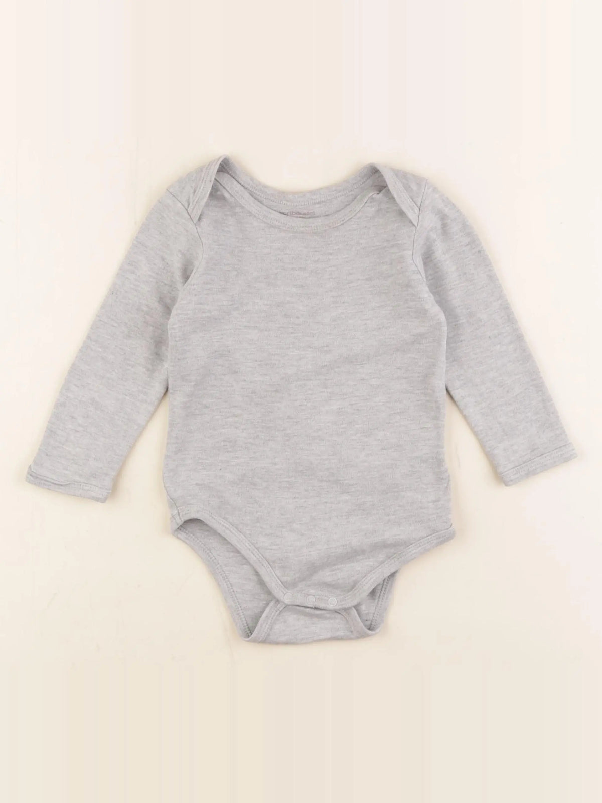 Vertbaudet - body gris - 18 mois