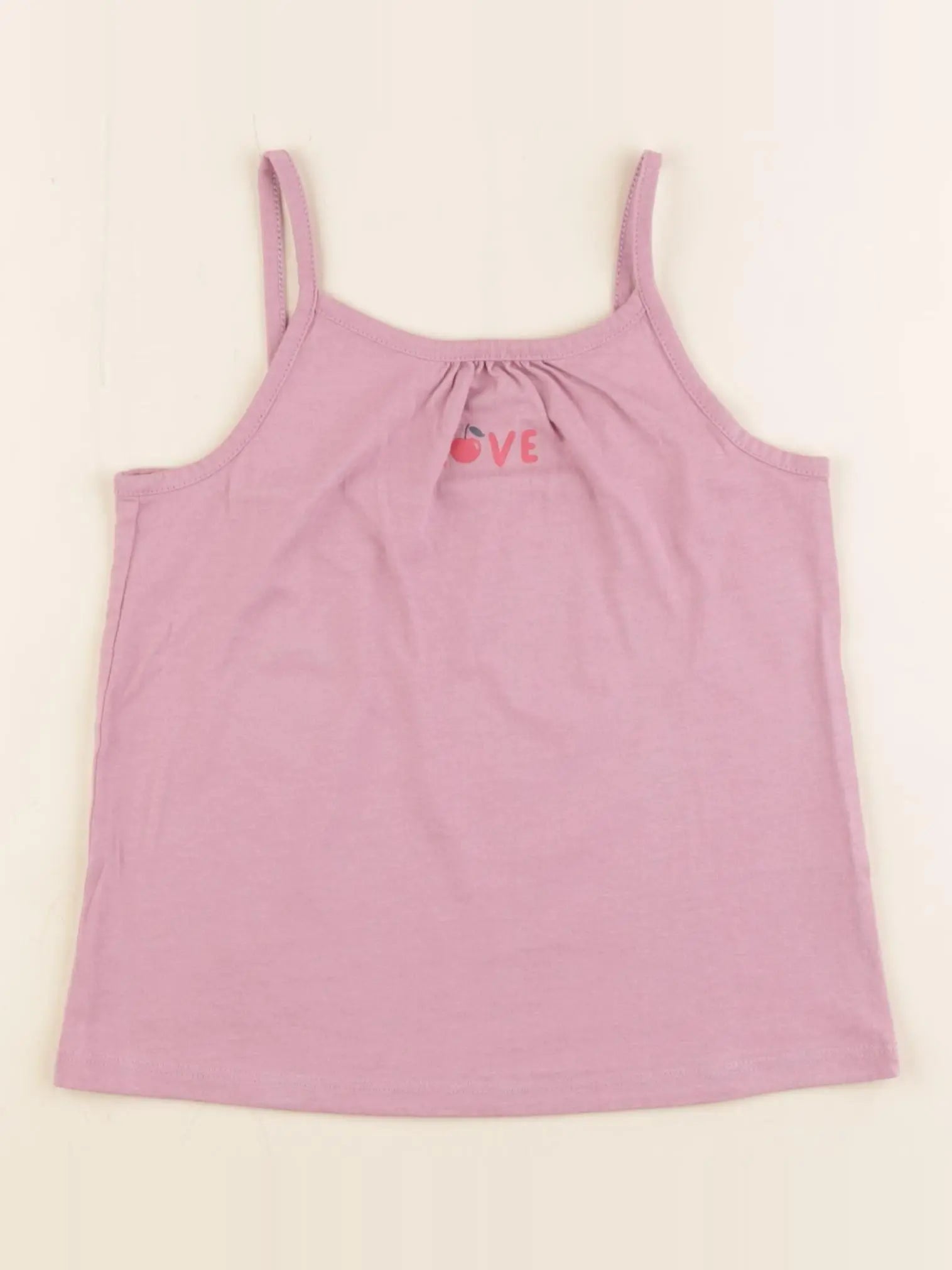 Vertbaudet - débardeur violet - 6 ans