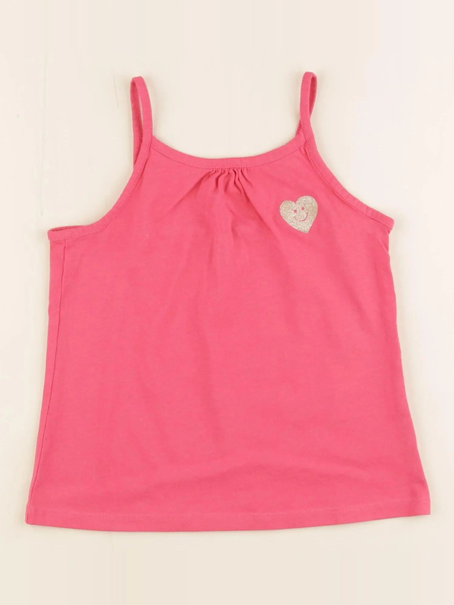 Vertbaudet - débardeur rose - 6 ans