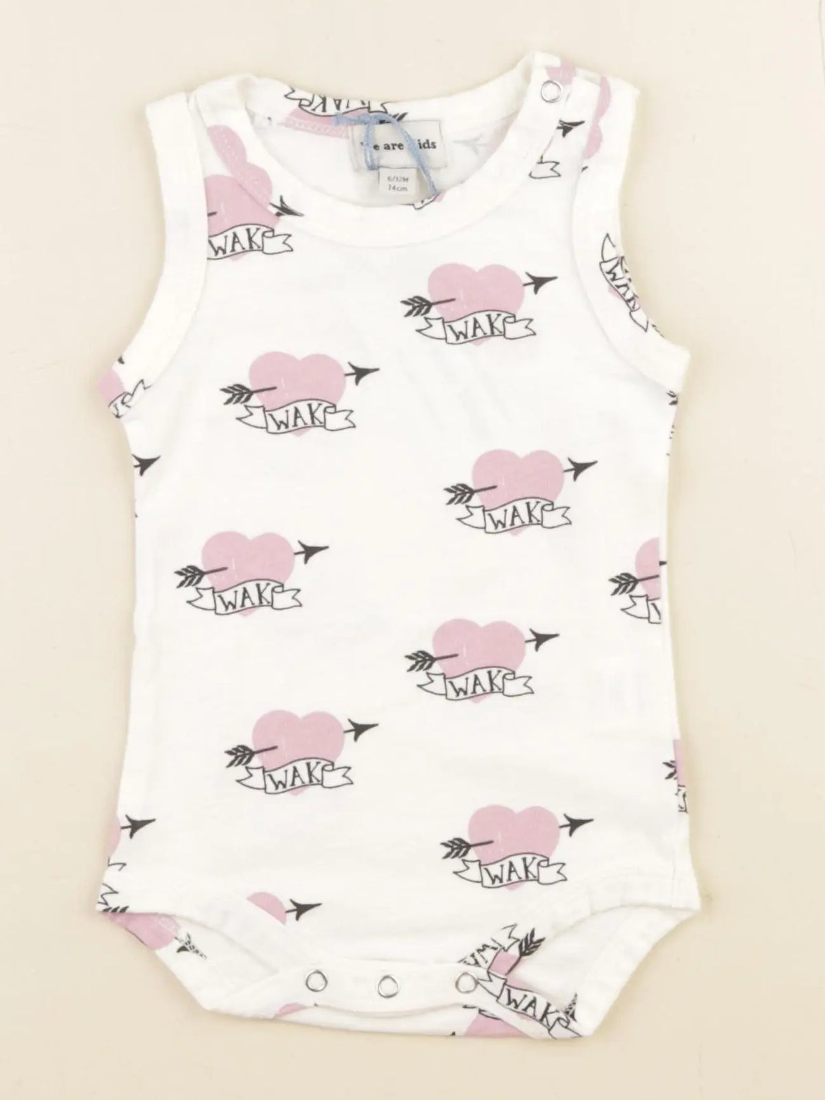 Body blanc, rose
