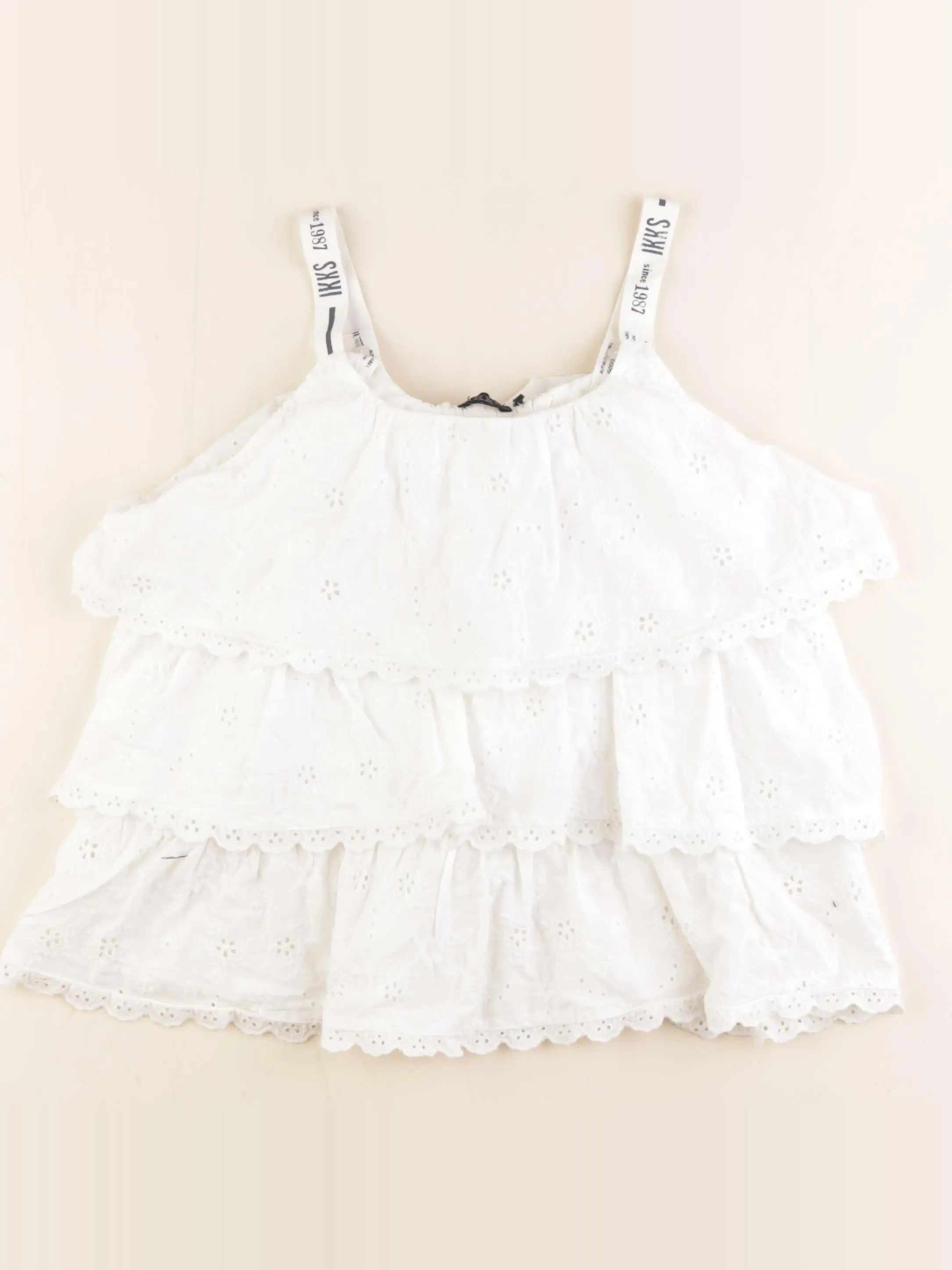 IKKS - blouse blanc - 12 ans