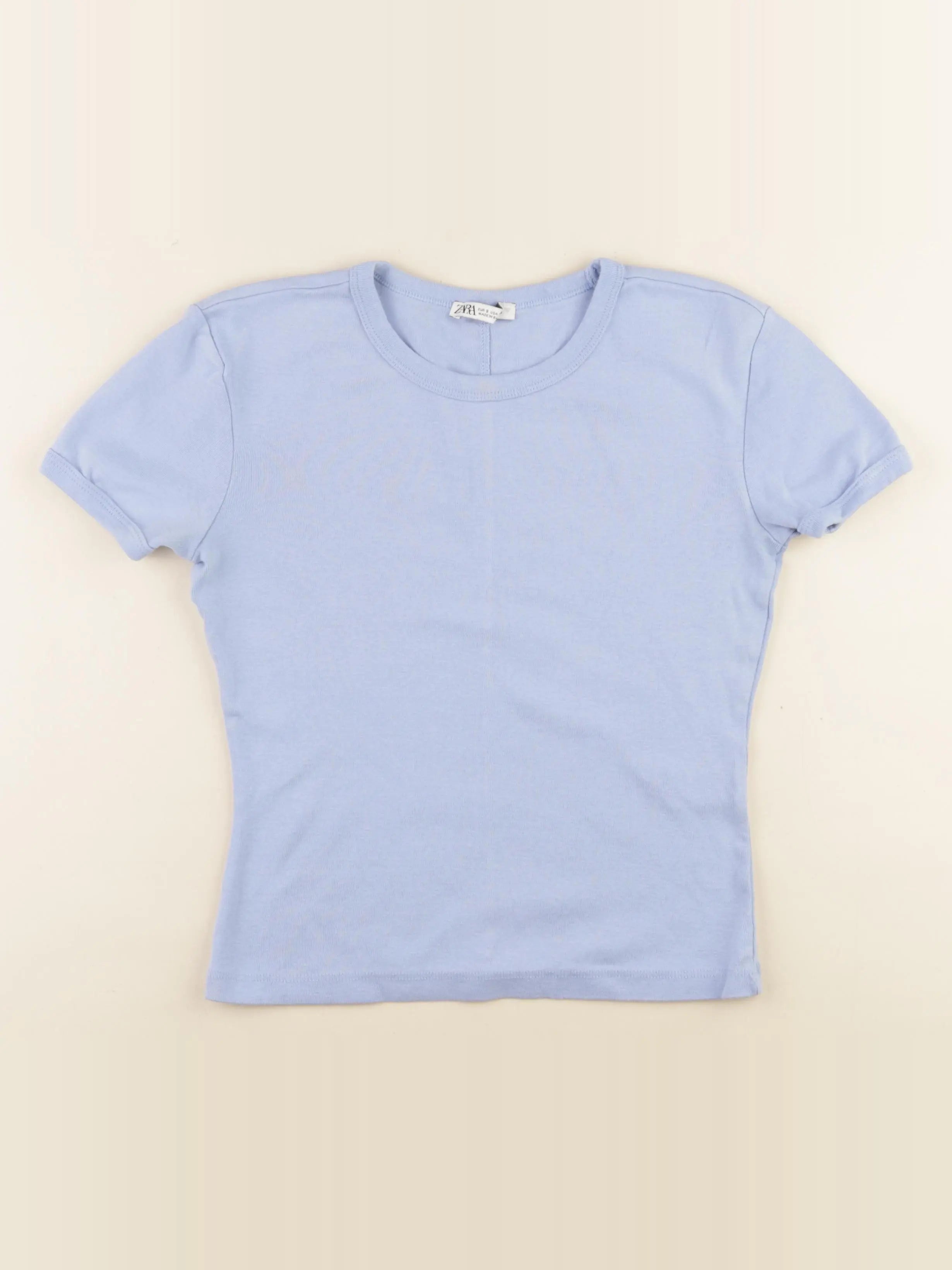 Zara - tee-shirt bleu - 16 ans