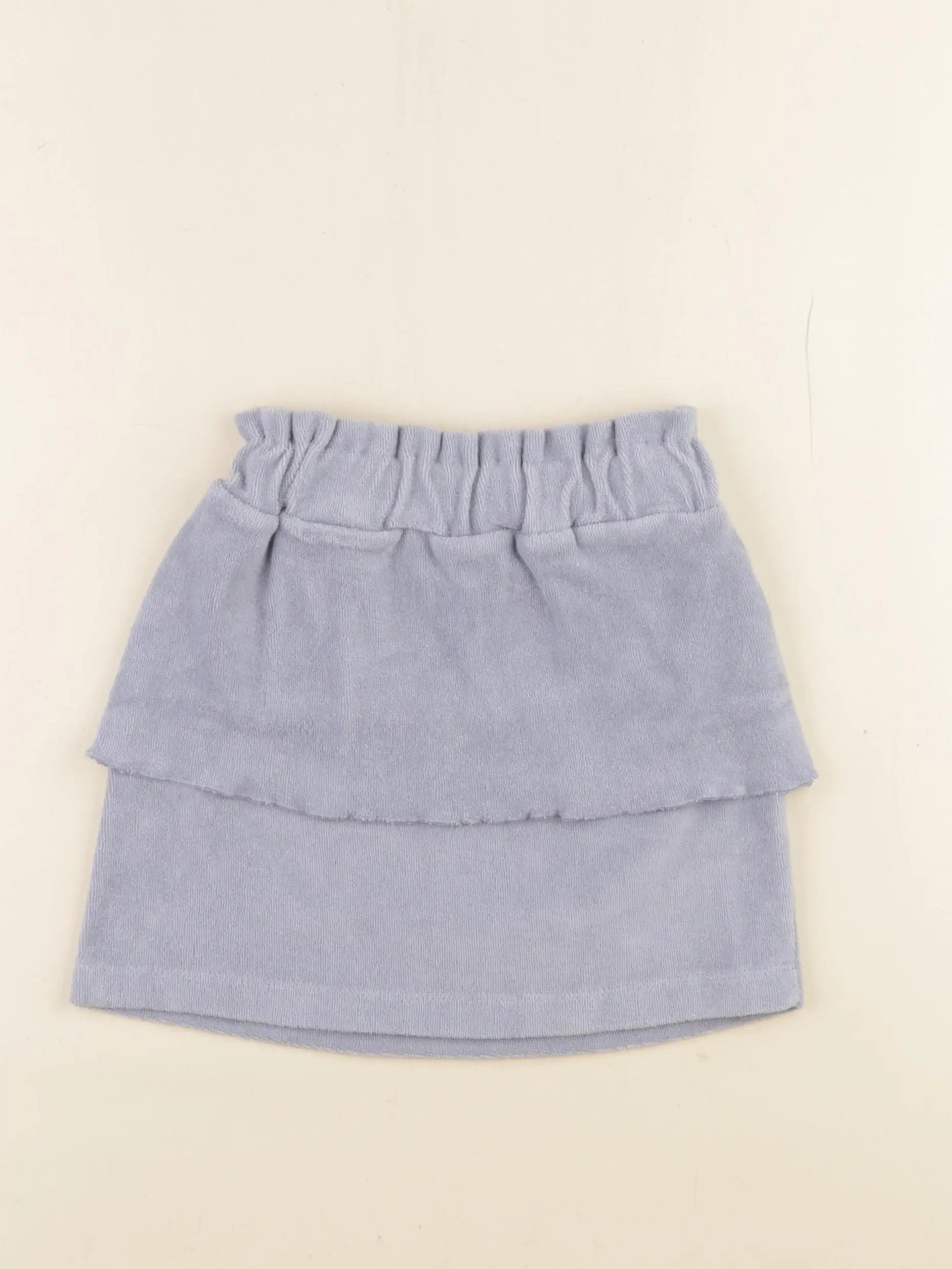 Jupe éponge bleu