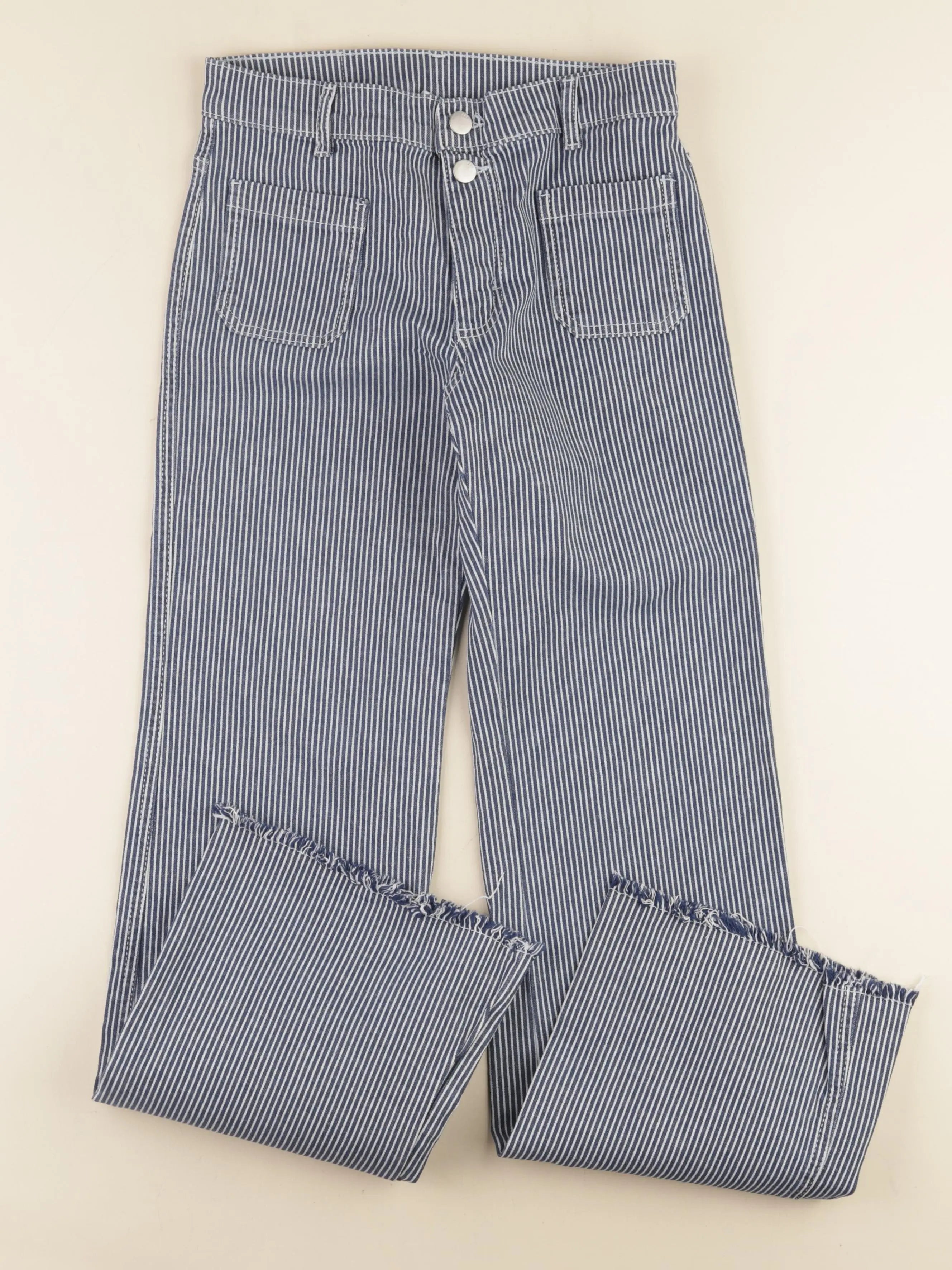 Zara Z3D - jean bleu, blanc - 16 ans