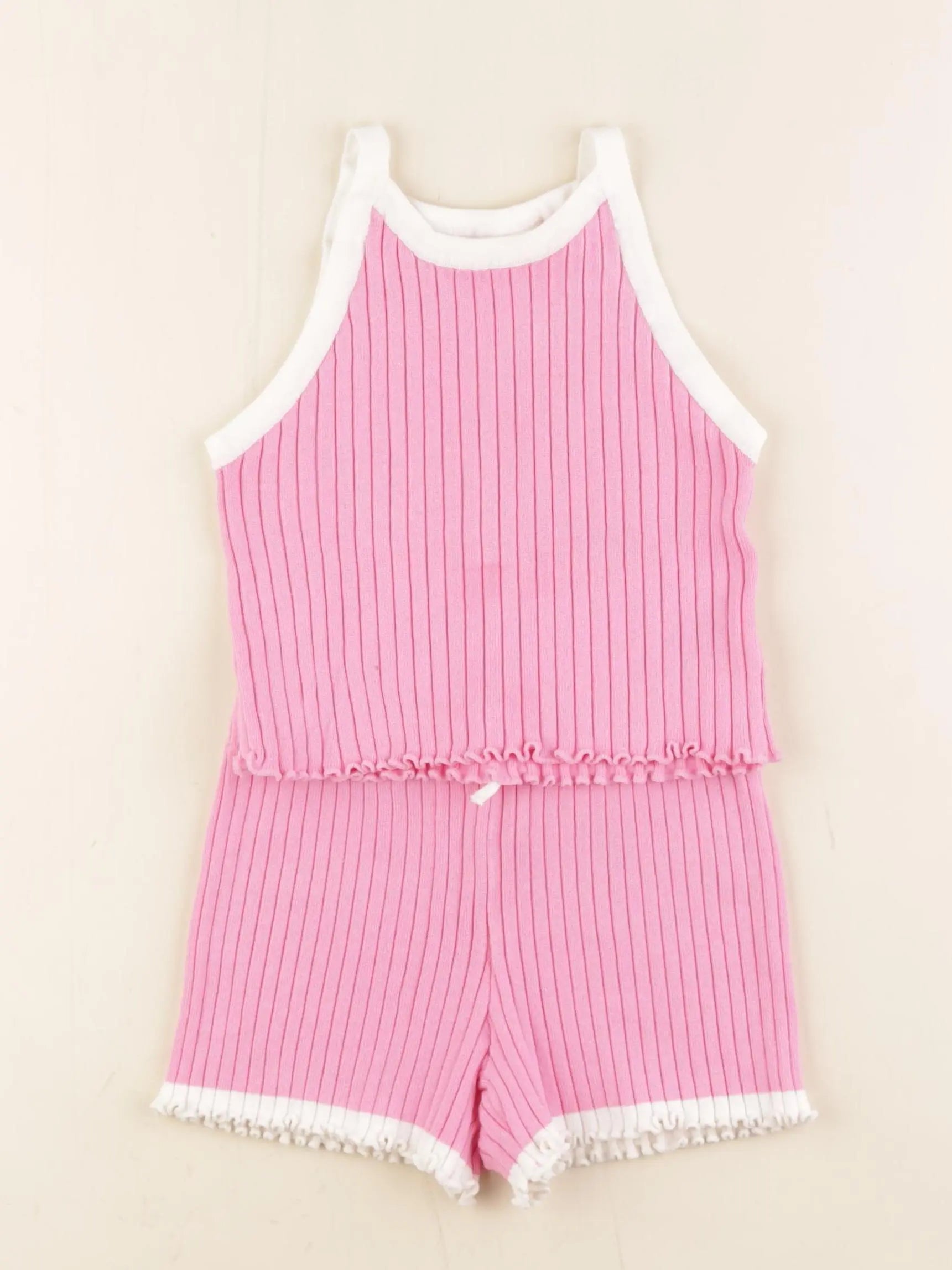 H&M - ensemble rose - 2/4 ans