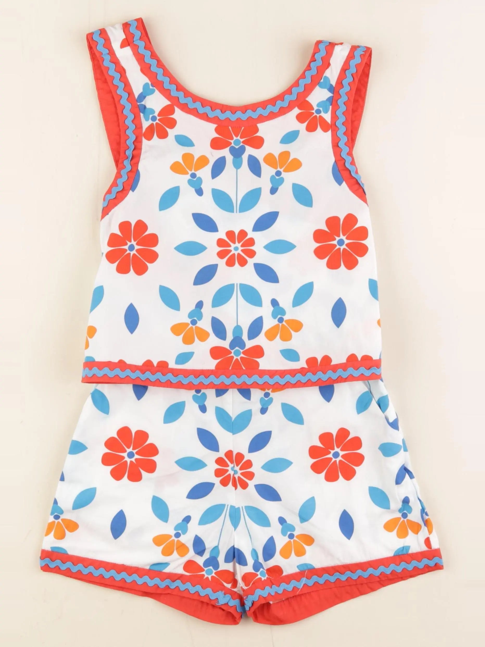 Jacadi - ensemble blanc, multicolore - 6 ans