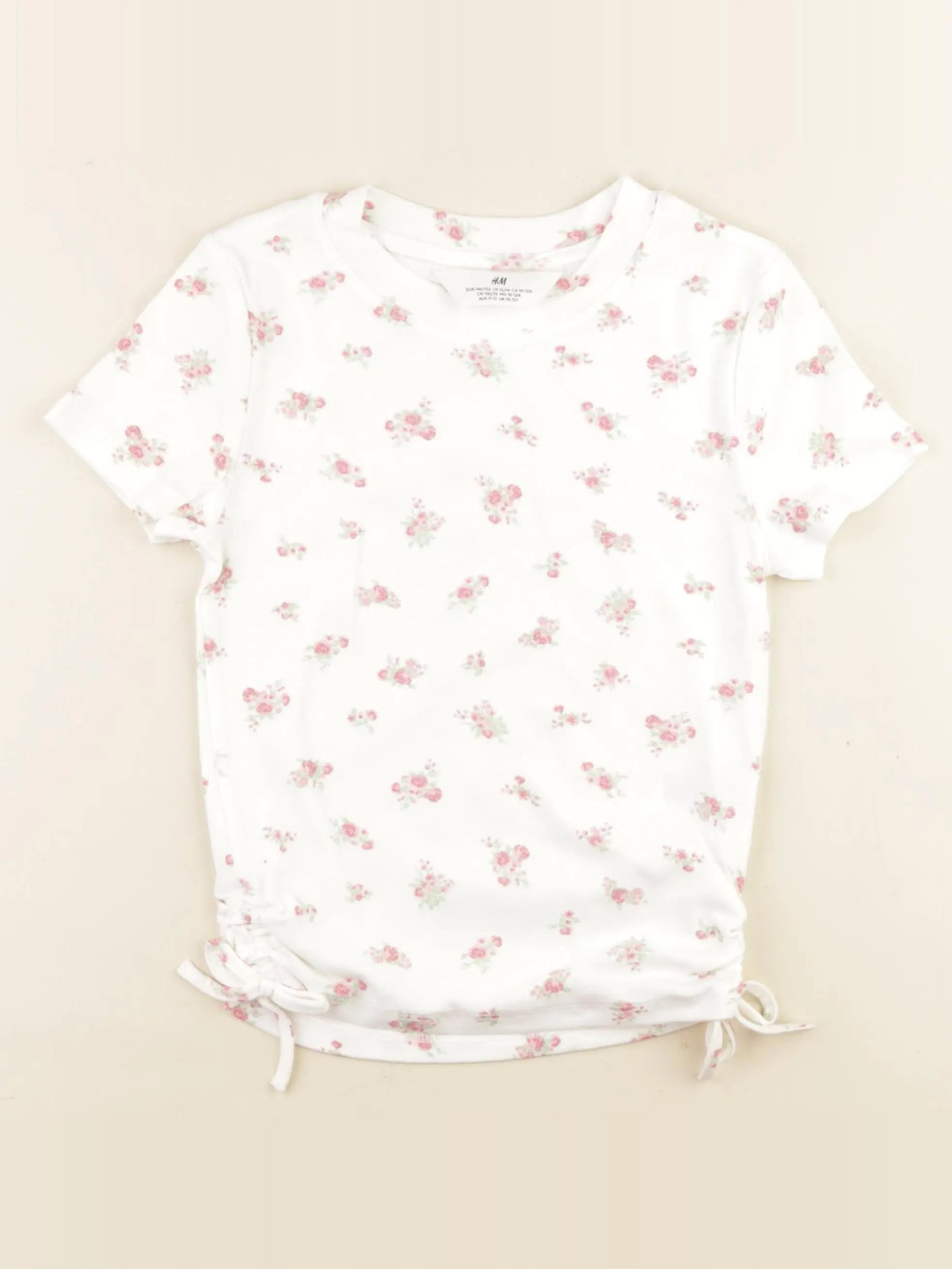 H&M - tee-shirt blanc - 10/12 ans
