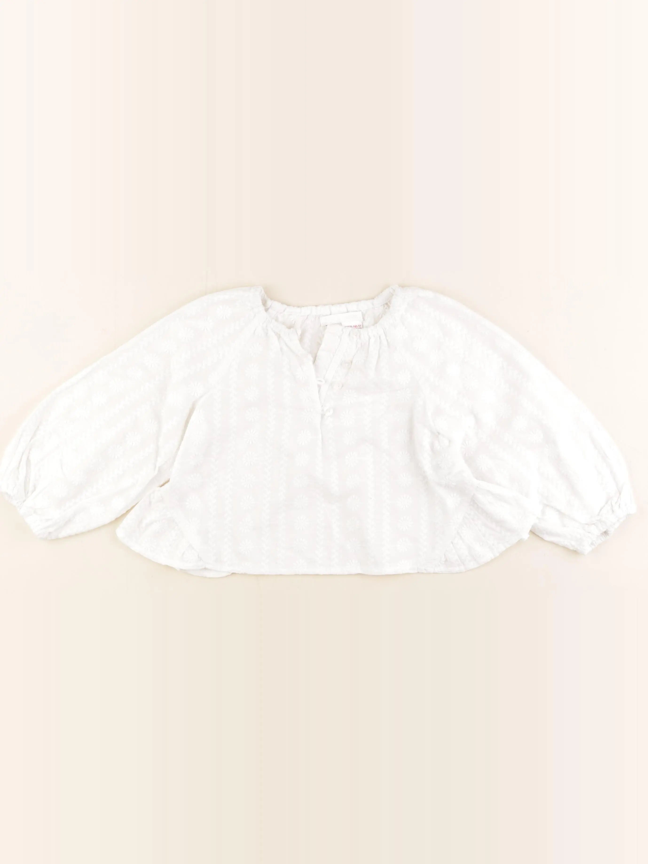 Zara - blouse blanc - 4 ans