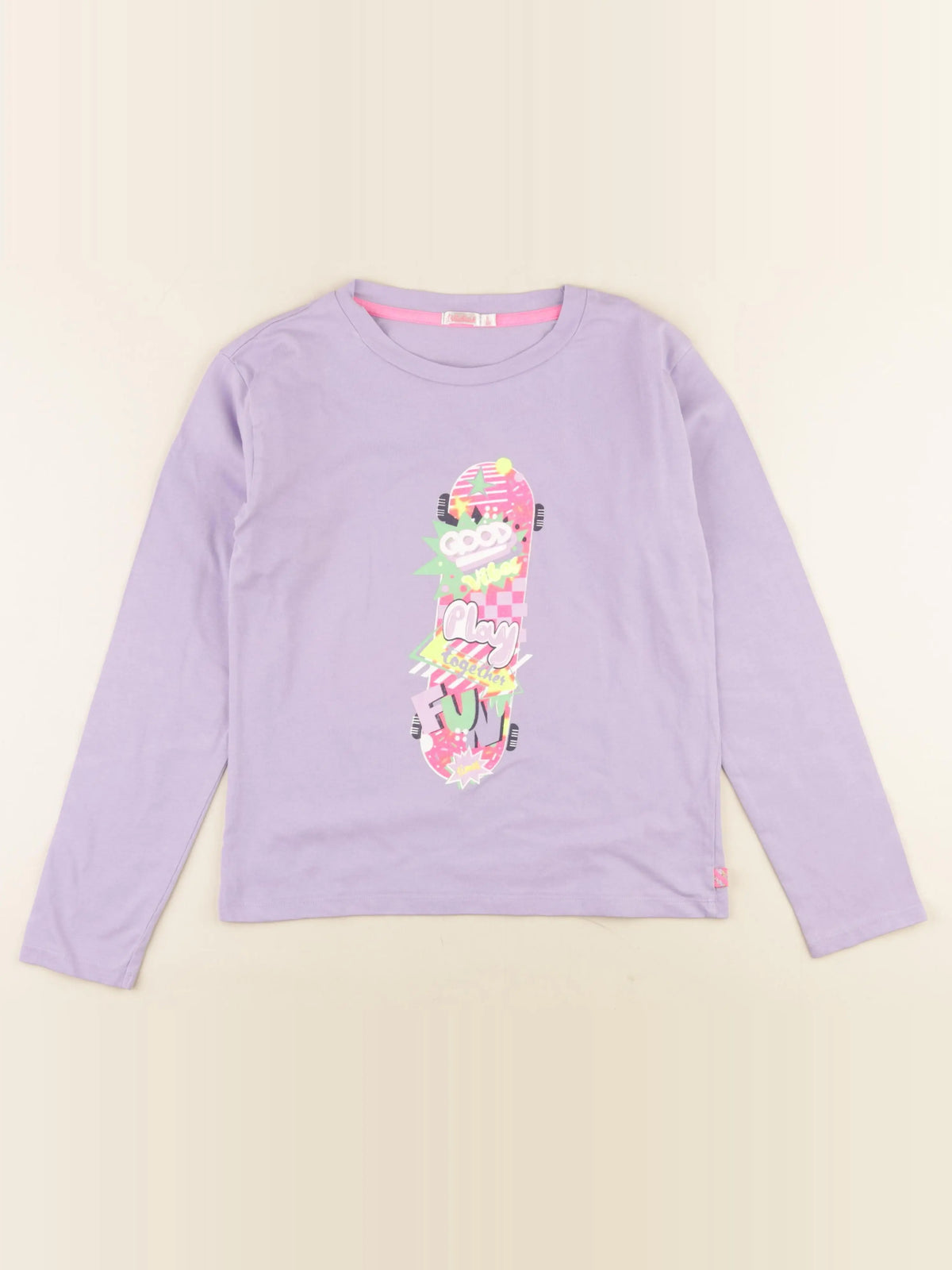 Billie Blush - tee-shirt violet - 10 ans