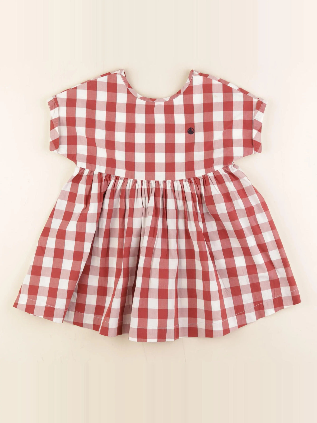 Petit Bateau - robe marron - 5 ans