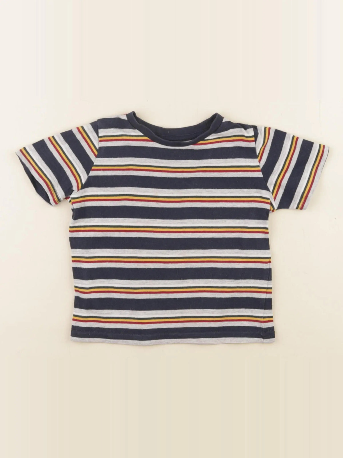 Vertbaudet - tee-shirt bleu - 2 ans