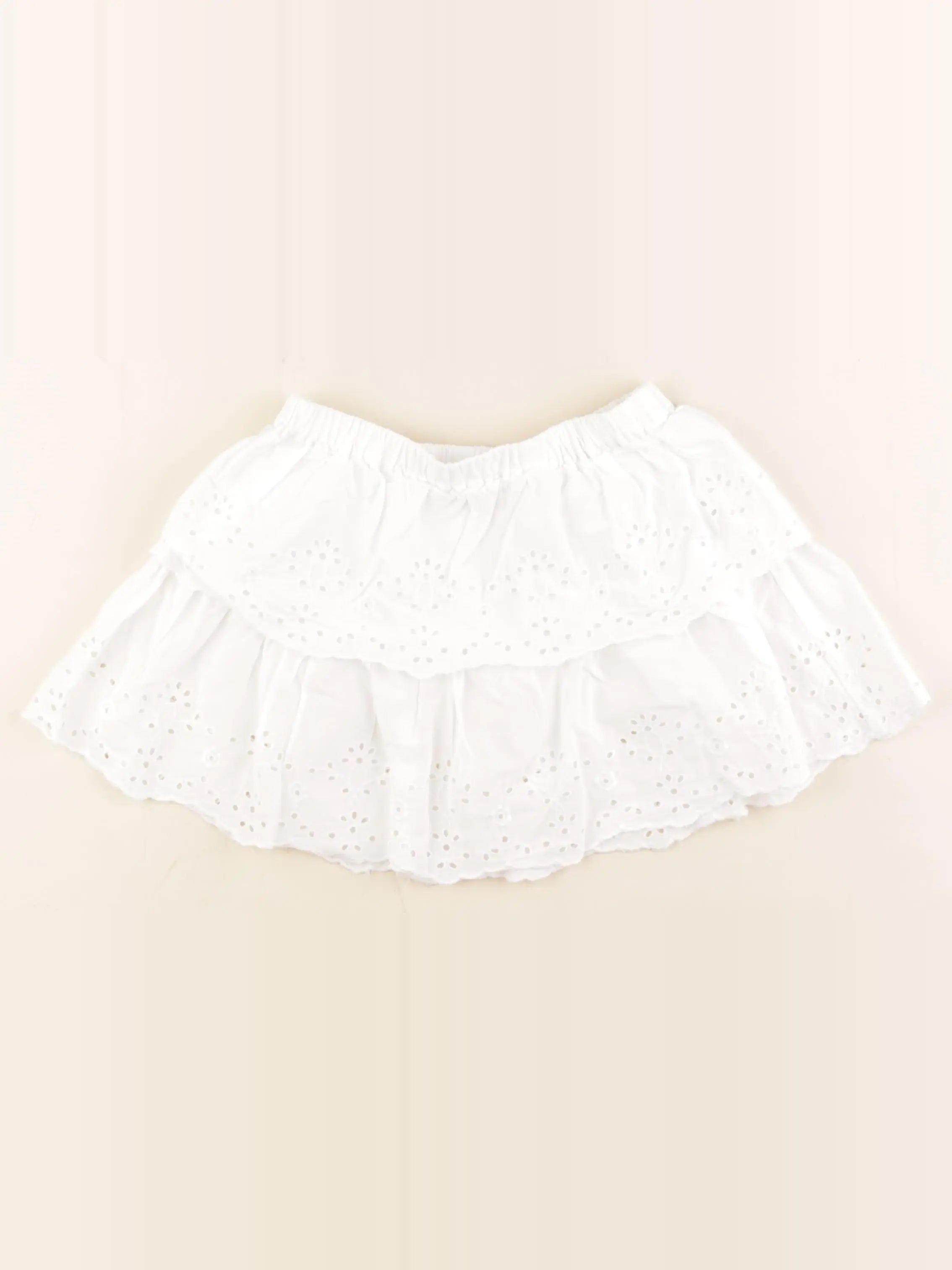 River Island - jupe blanc - 4 ans