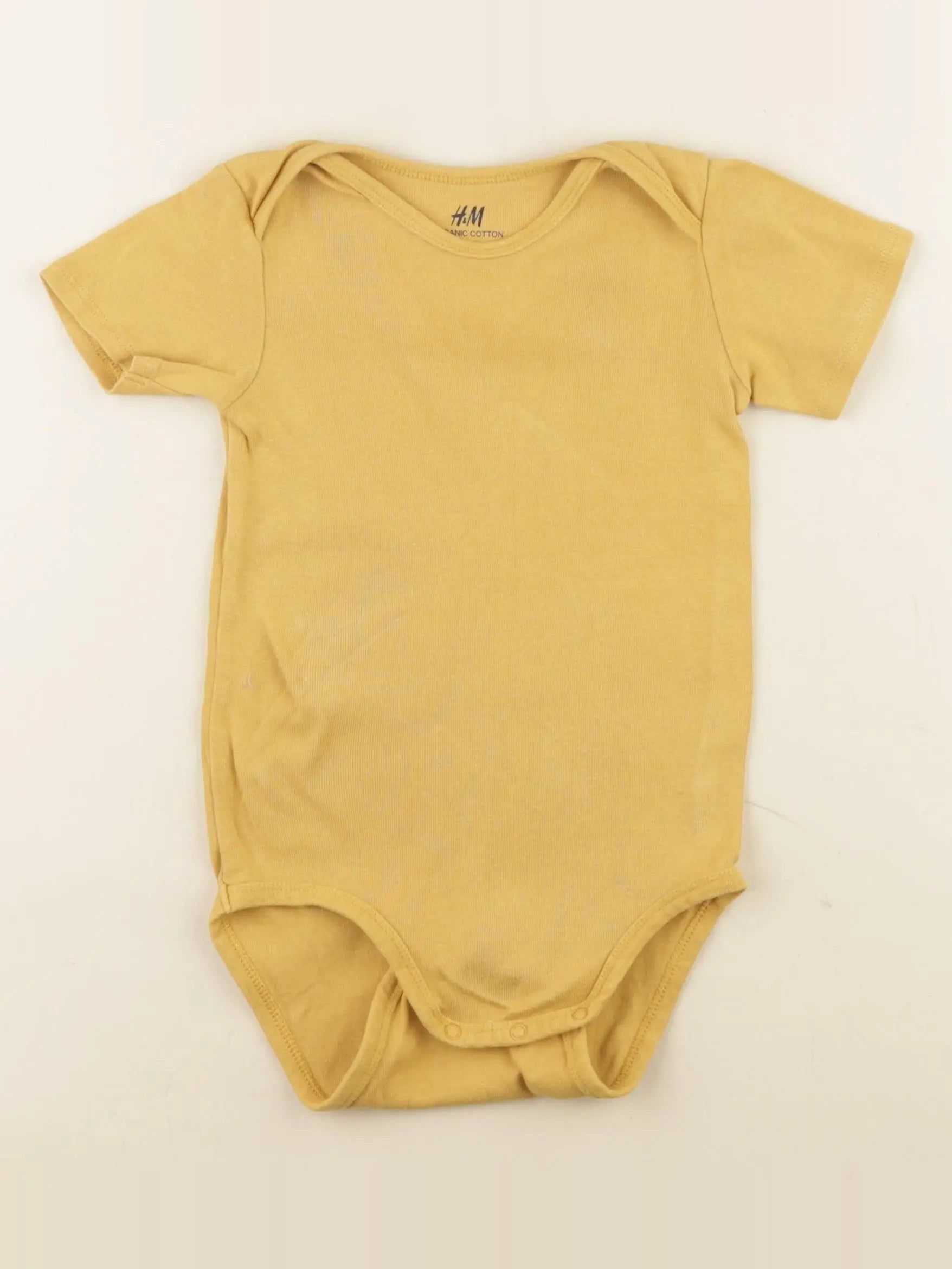 H&M - body jaune - 18/24 mois