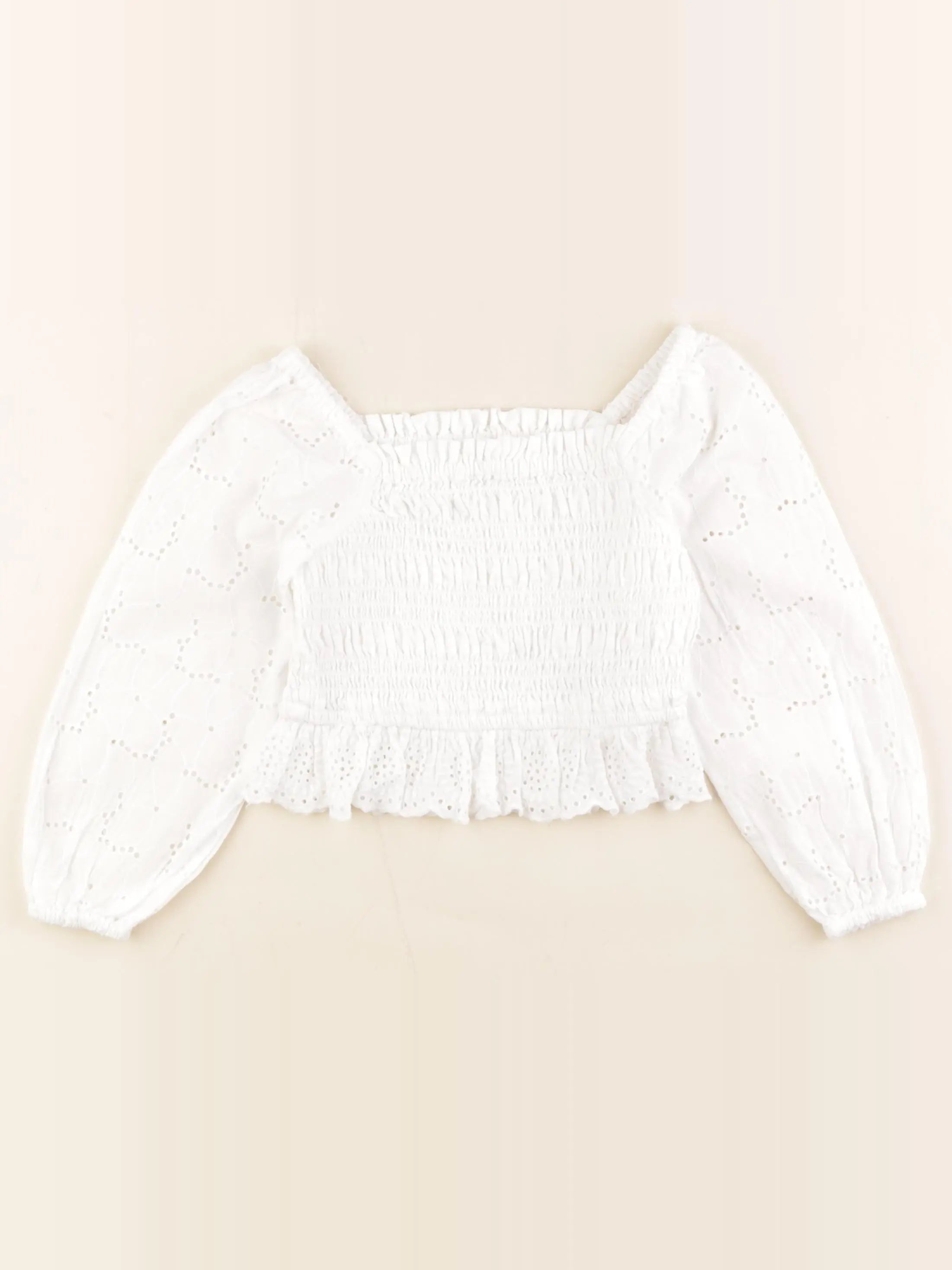 River Island - blouse blanc - 3/4 ans