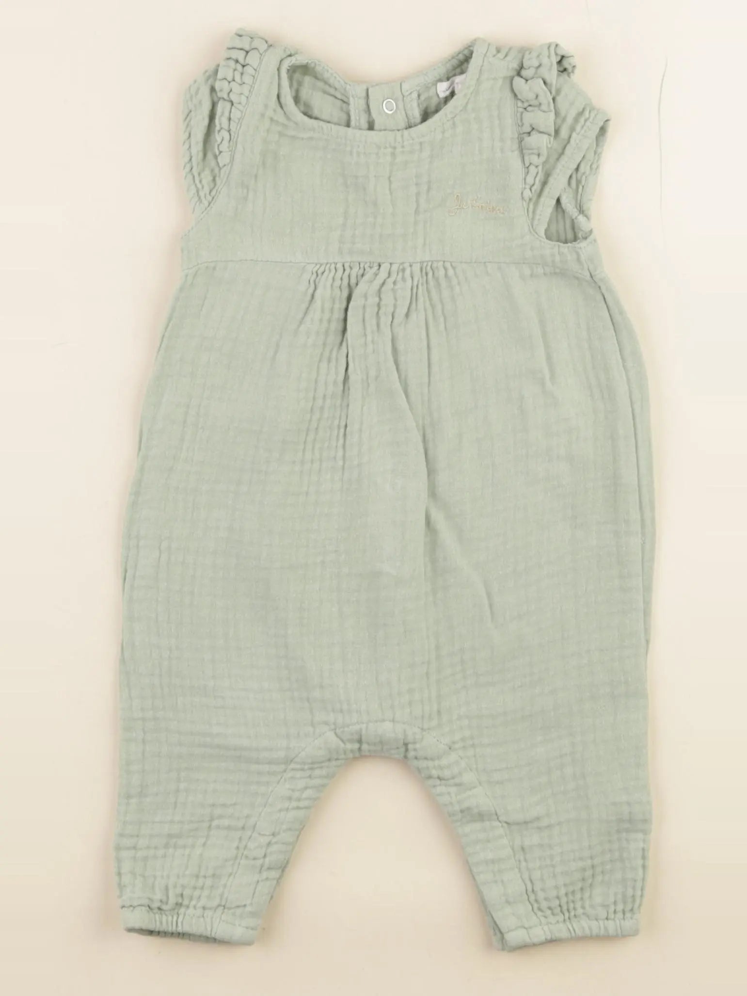 Vertbaudet - combinaison vert - 3 mois