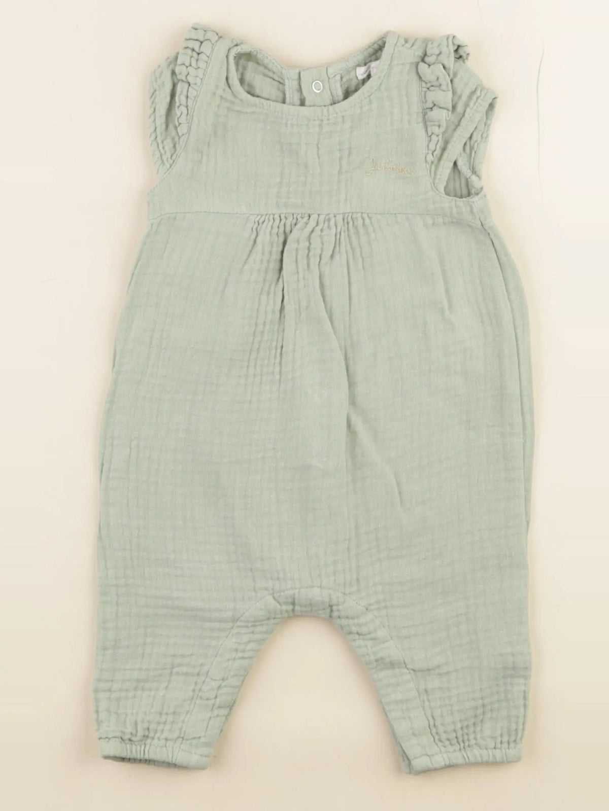 Vertbaudet - combinaison vert - 3 mois