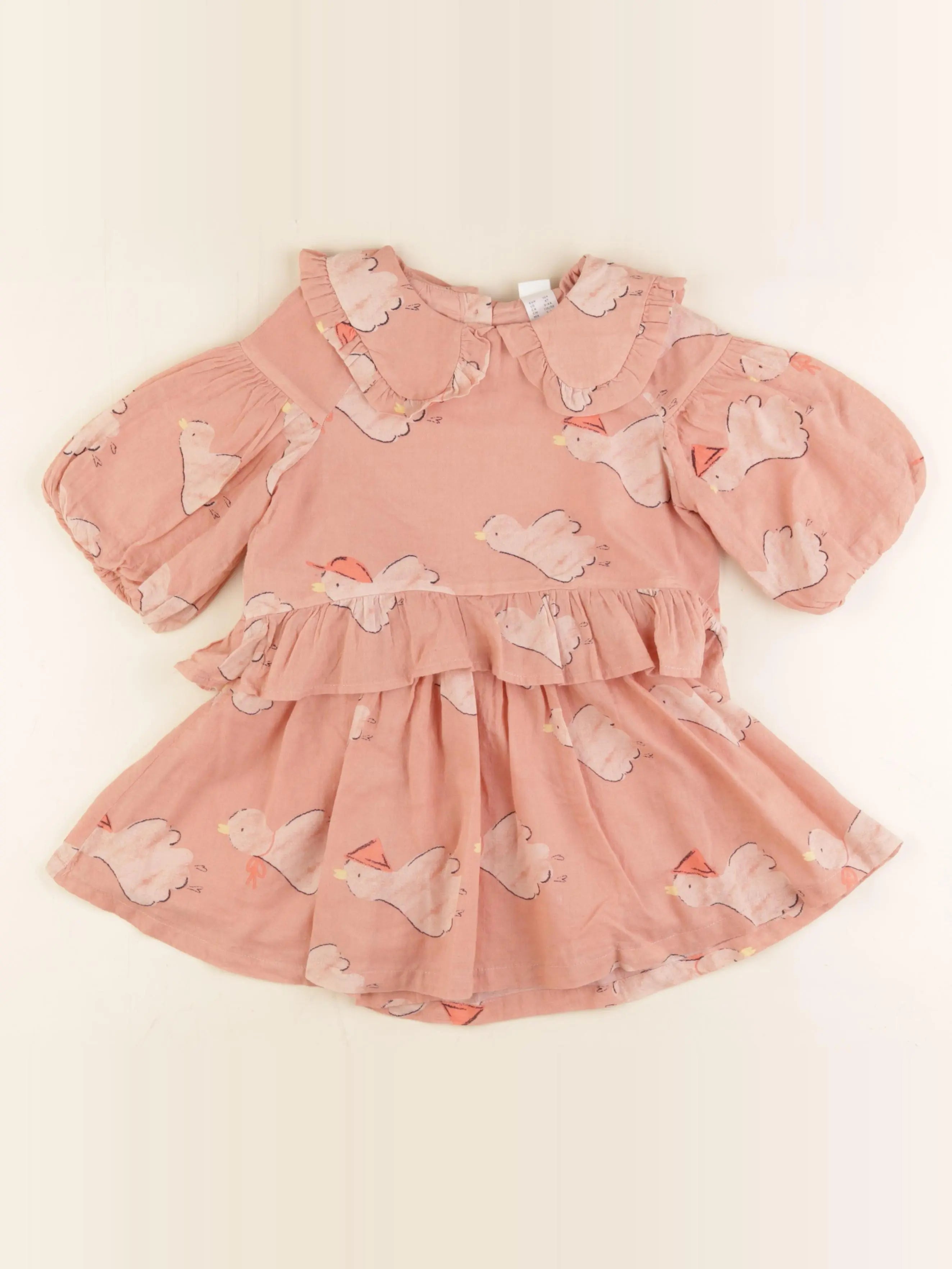 H&M - ensemble rose - 3/4 ans