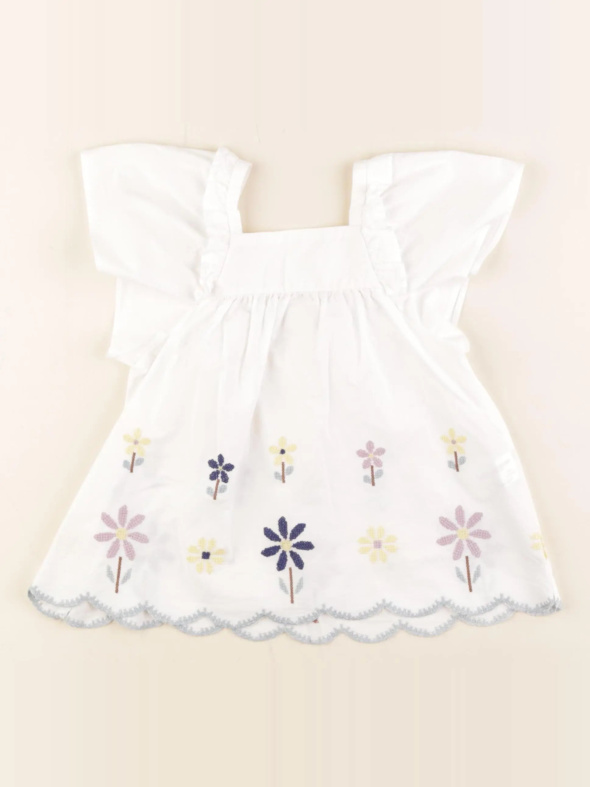 Zara - blouse blanc - 6 ans