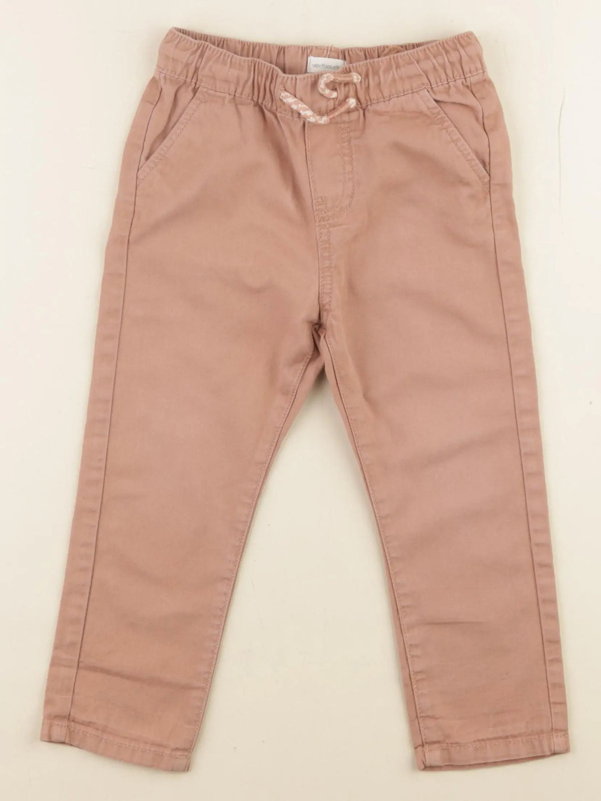 Vertbaudet - pantalon marron - 24 mois