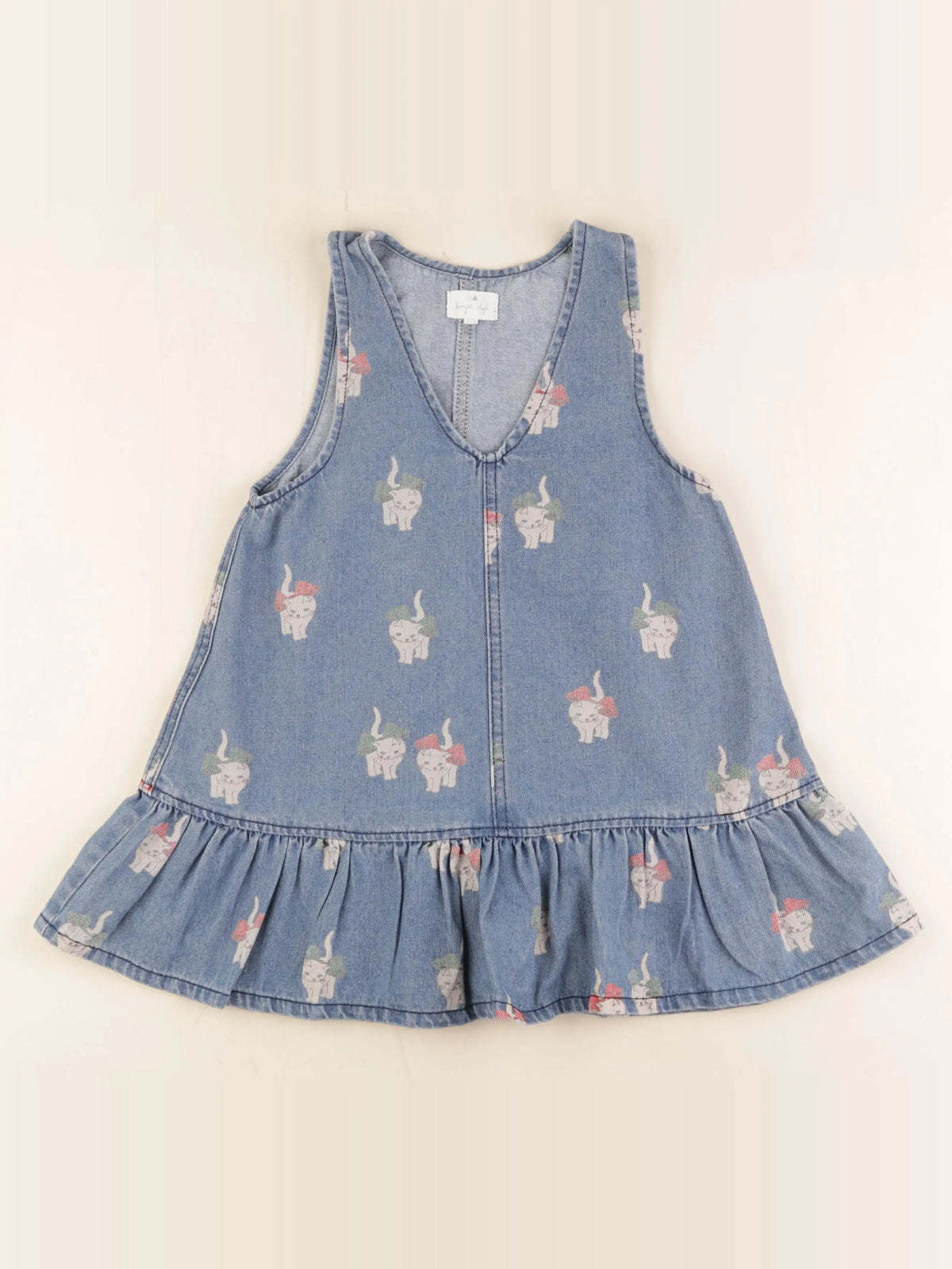 Konges slojd - robe bleu - 4 ans