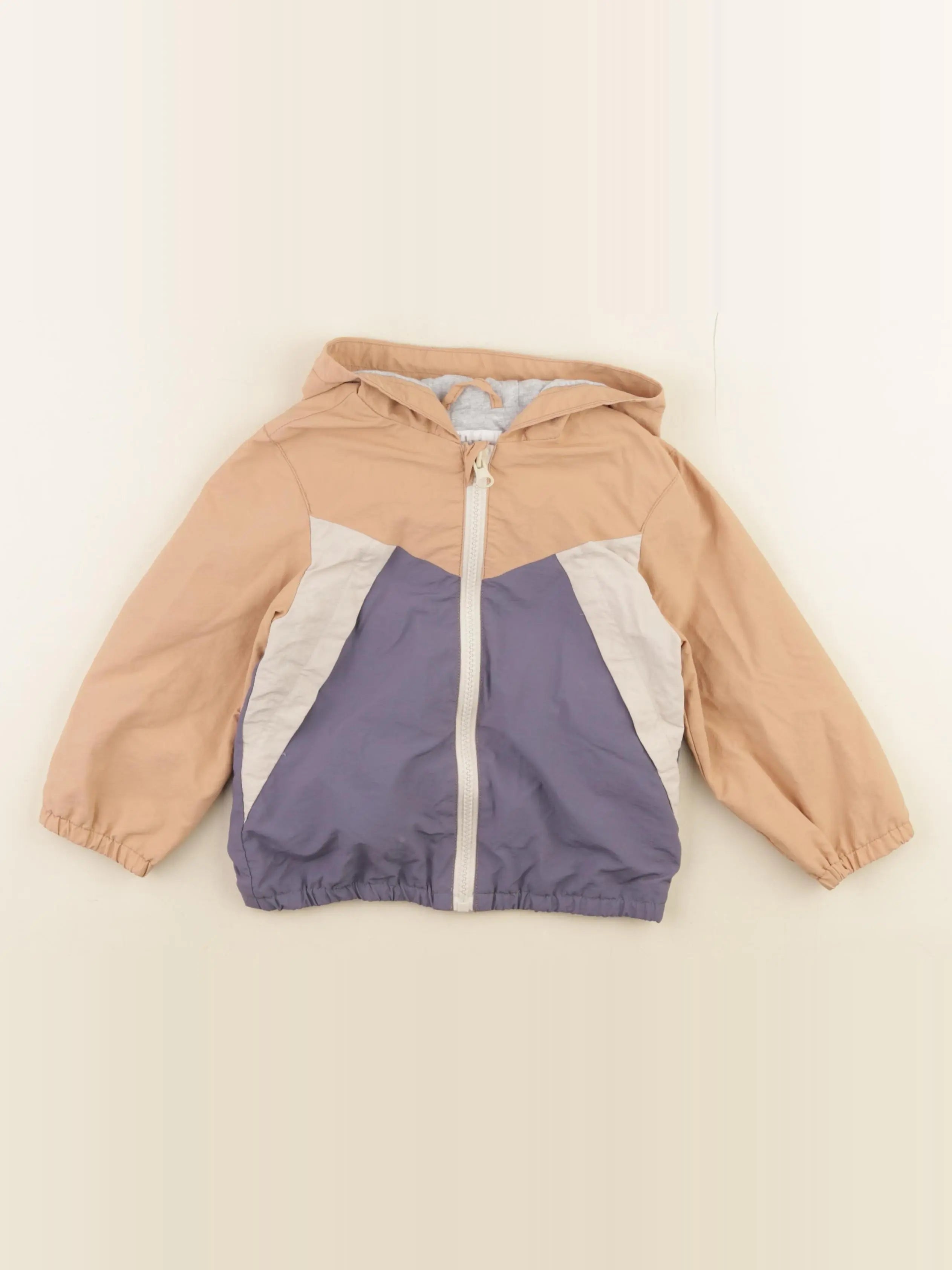 Vertbaudet - coupe-vent marron - 24 mois