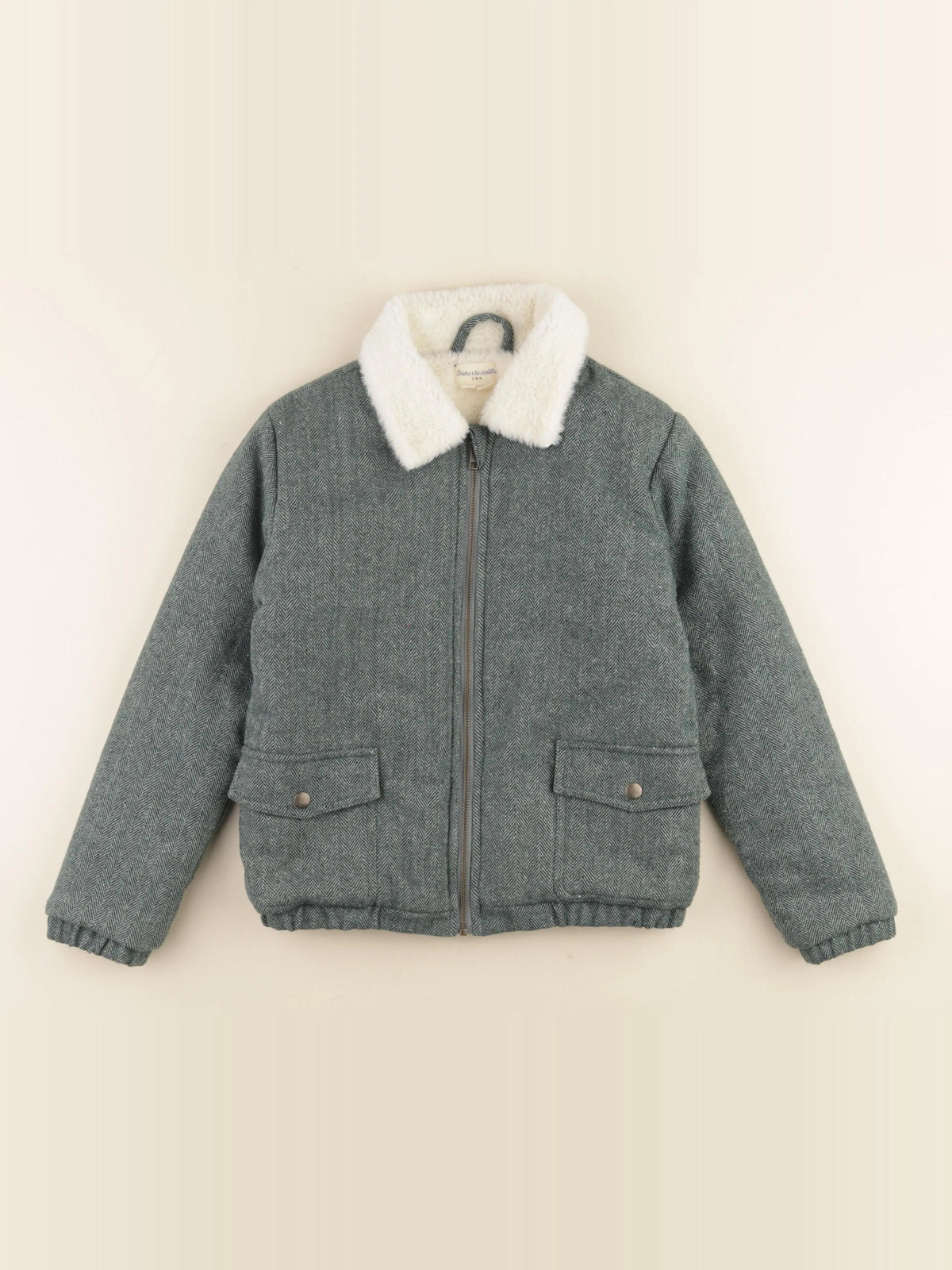 Arsène et les pipelettes - veste vert - 10 ans