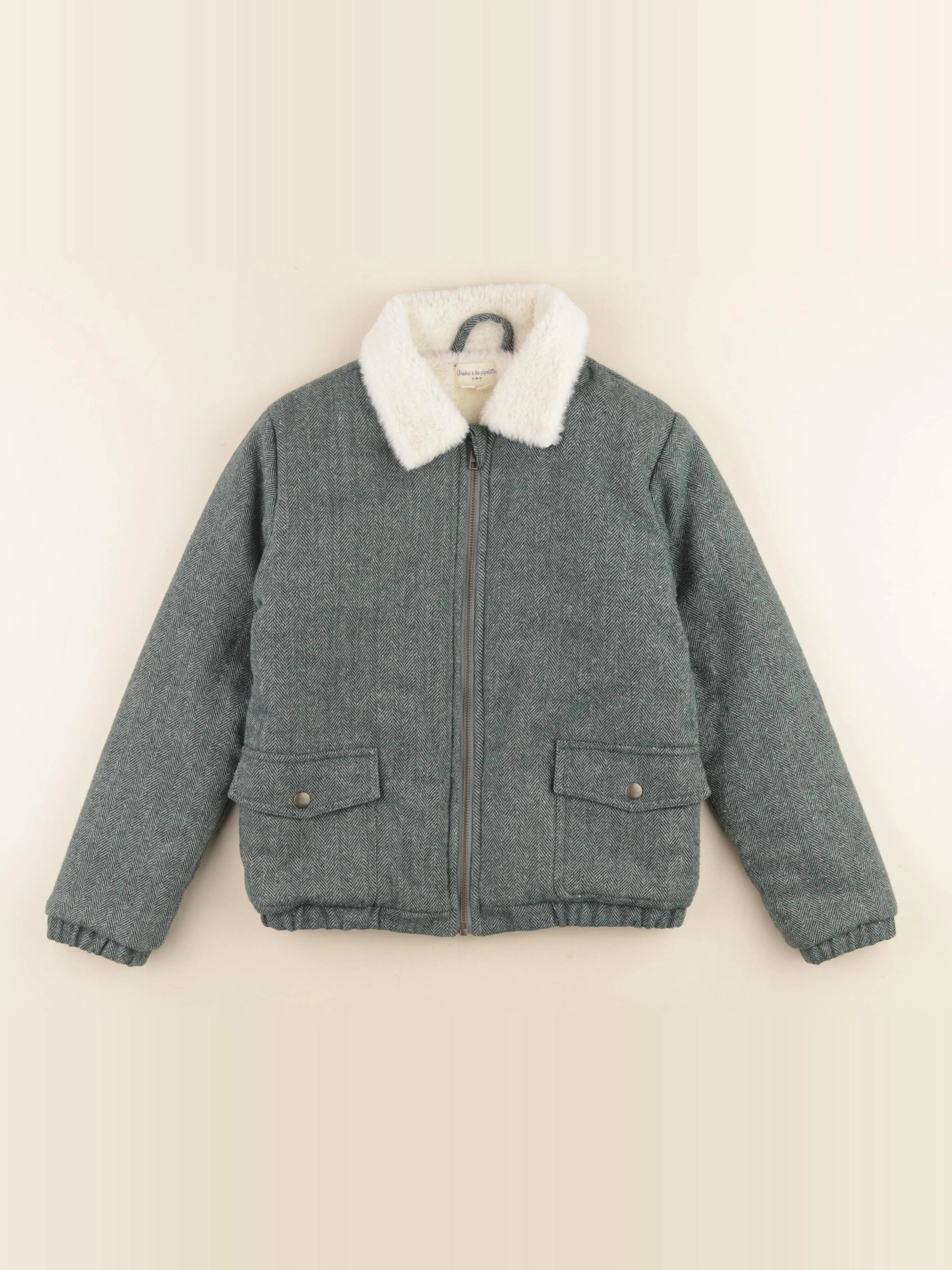 Arsène et les pipelettes - veste vert - 10 ans