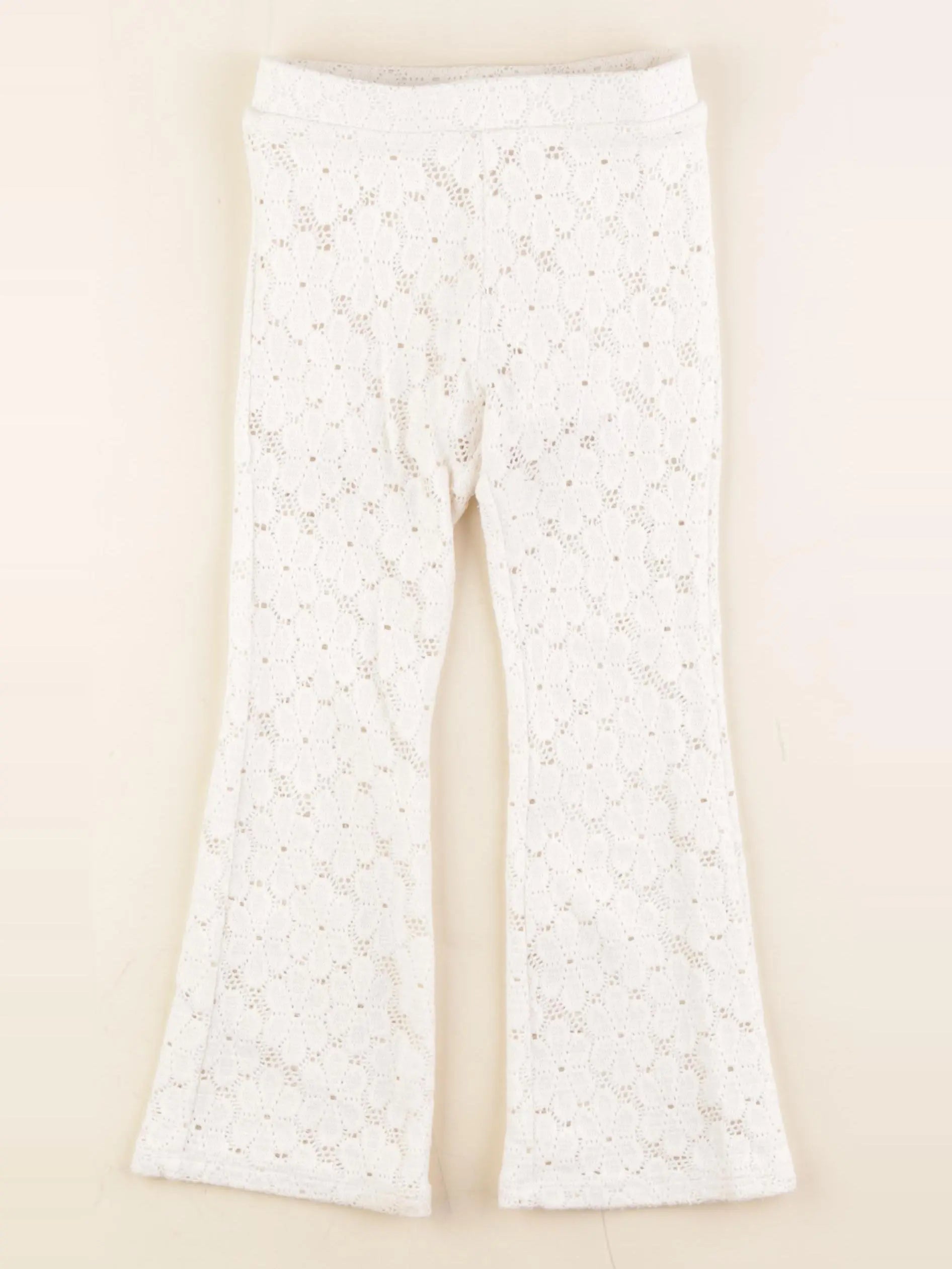 H&M - pantalon beige - 2/4 ans