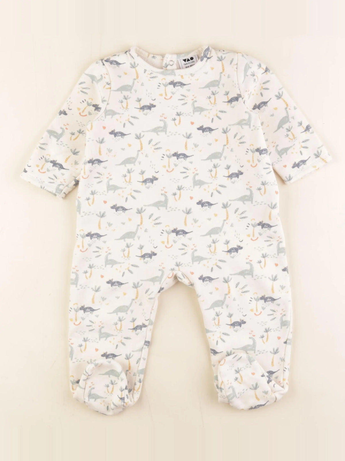 Tape à l'oeil - pyjama coton multicolore - 18 mois