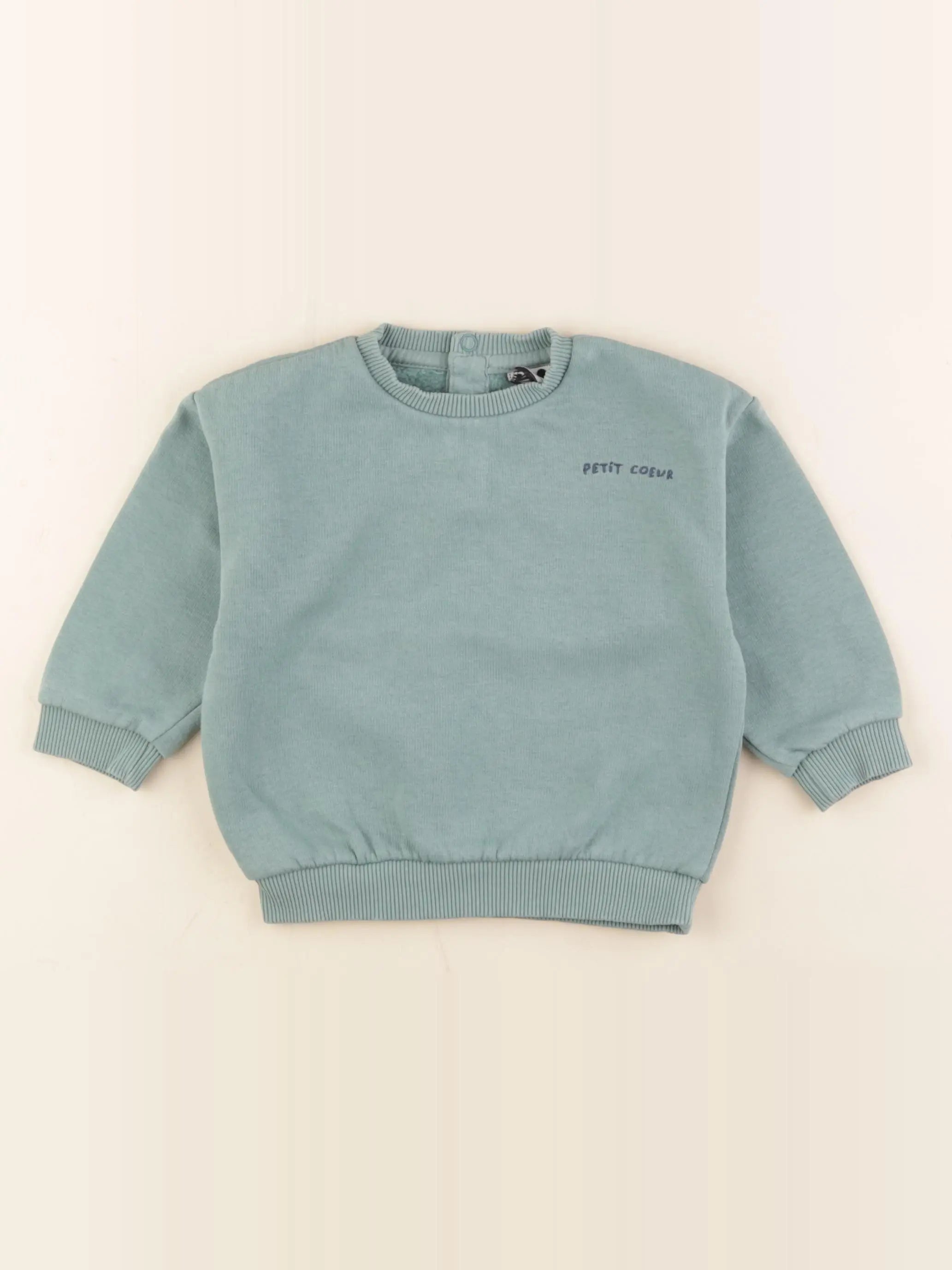 Tape à l'oeil - sweat vert - 18 mois