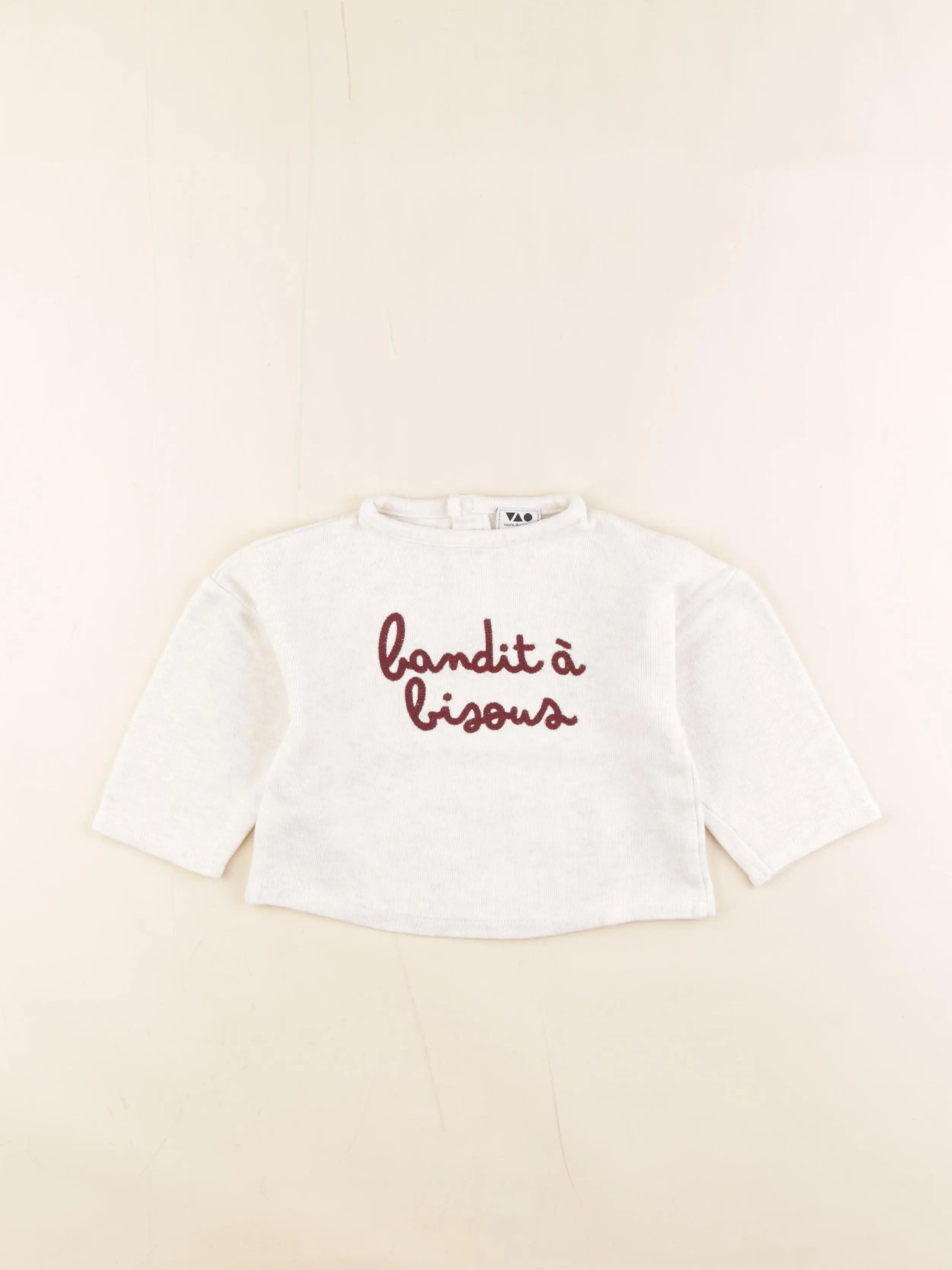 Tape à l'oeil - sweat beige - 18 mois