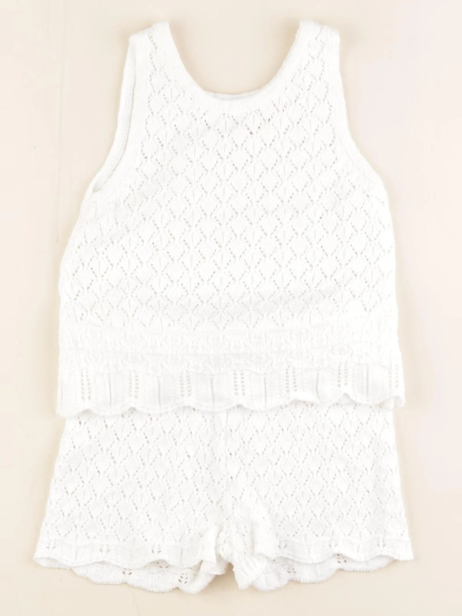 Zara - ensemble blanc - 3/4 ans