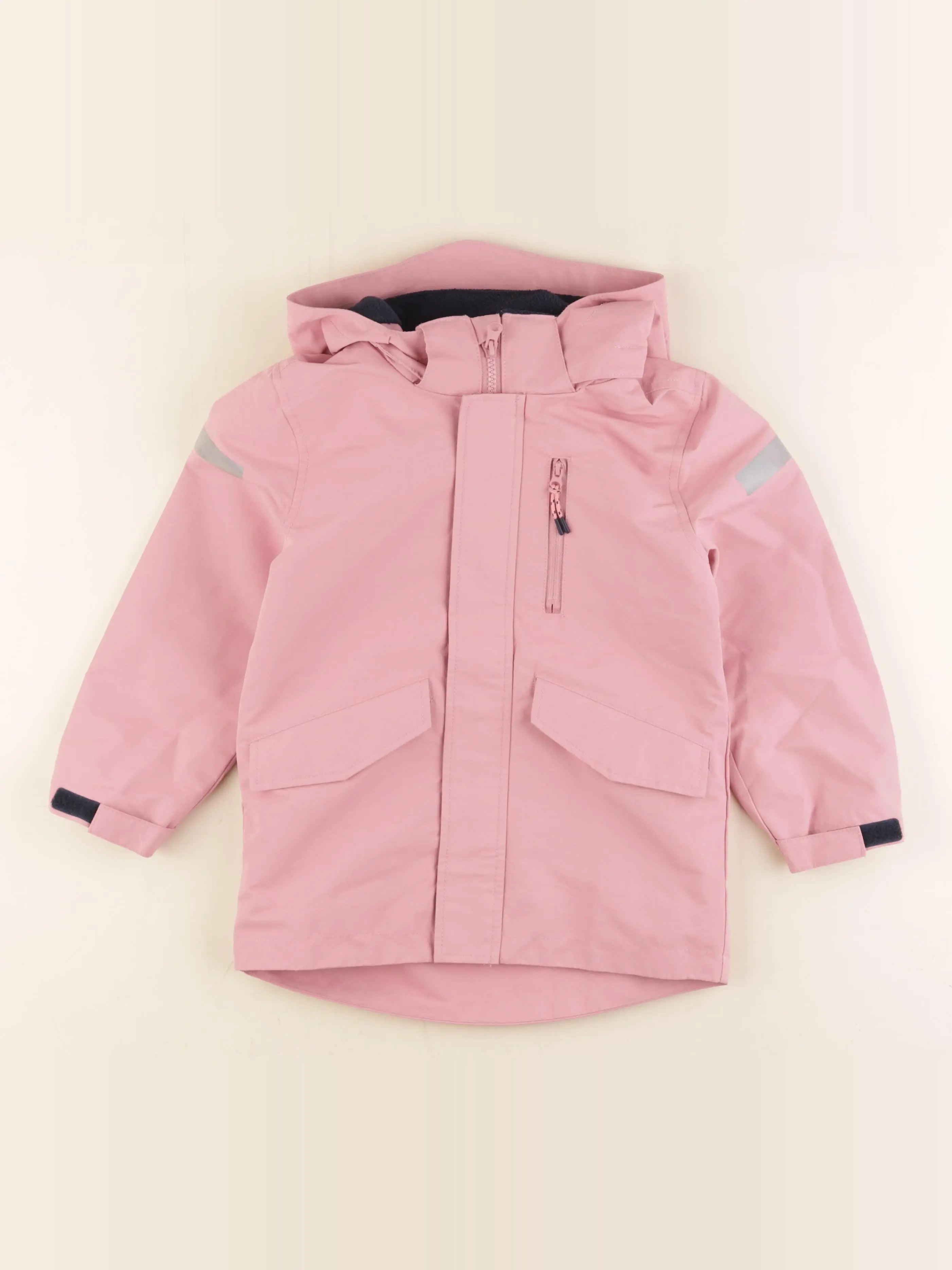 H&M - imperméable rose - 4/5 ans