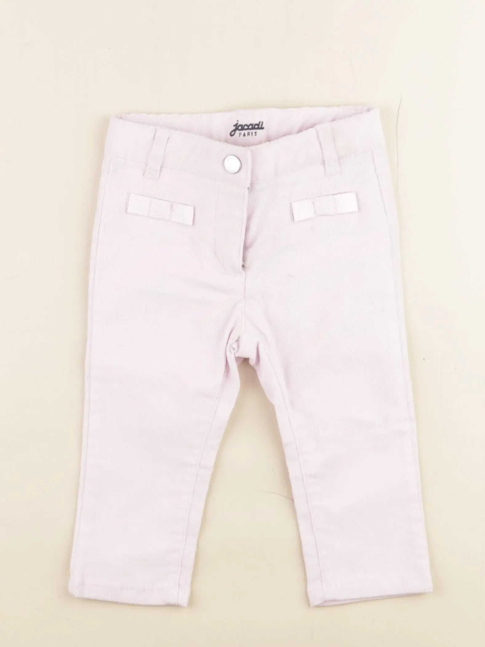 Jacadi - pantalon rose - 12 mois