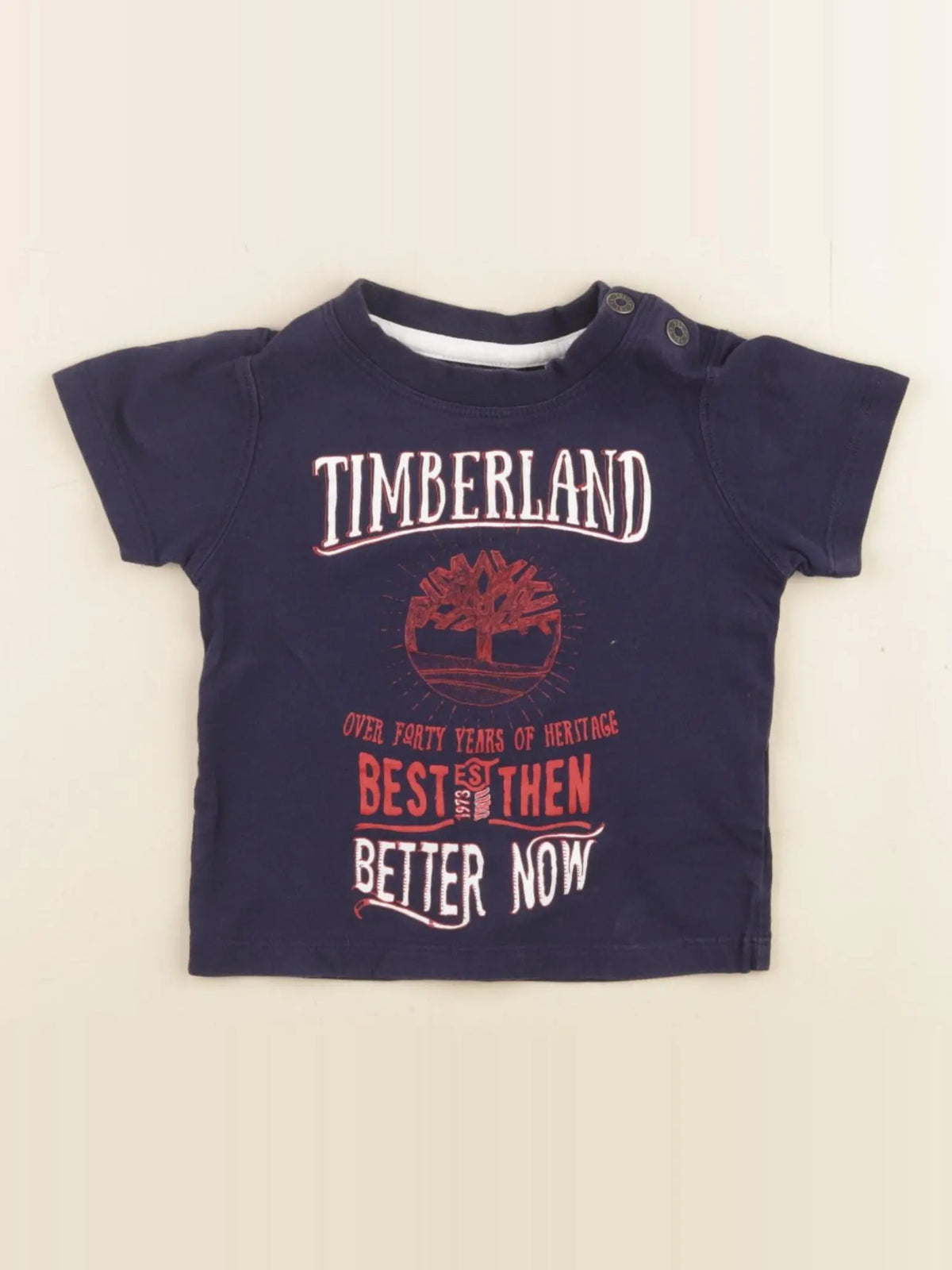 Timberland - tee-shirt bleu - 6 mois