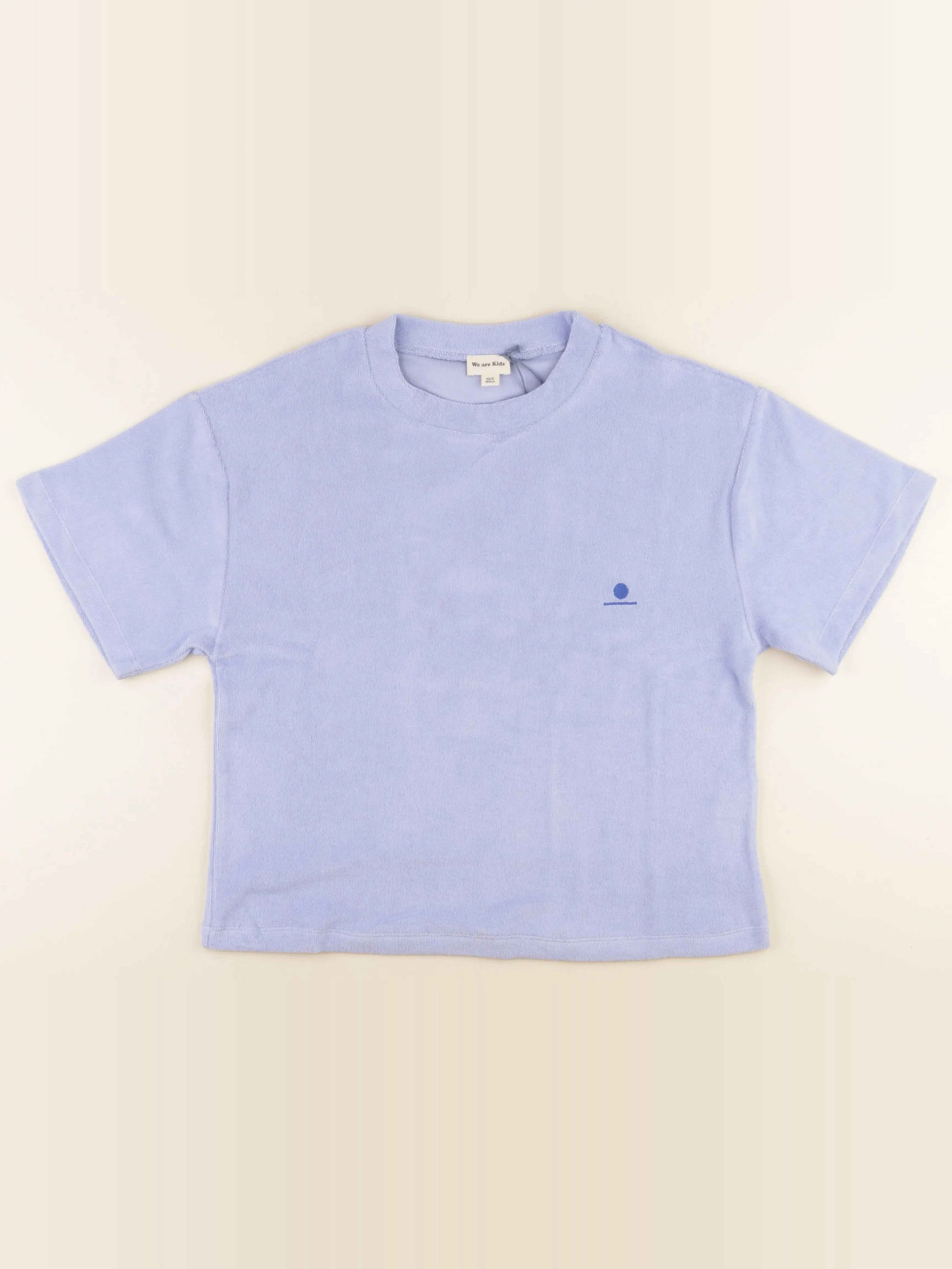 Tee-shirt éponge bleu