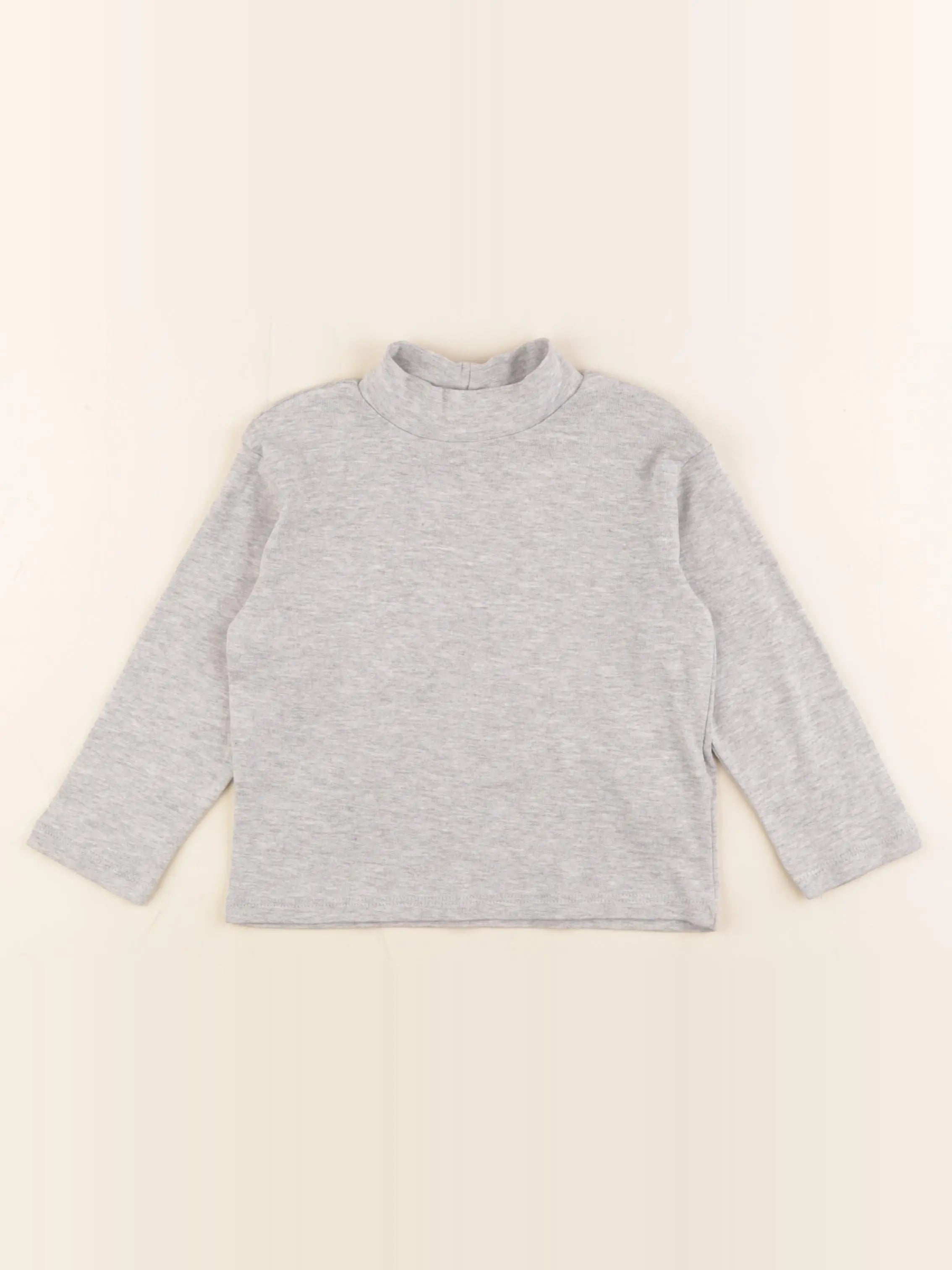 Zara - sous-pull gris - 12/18 mois