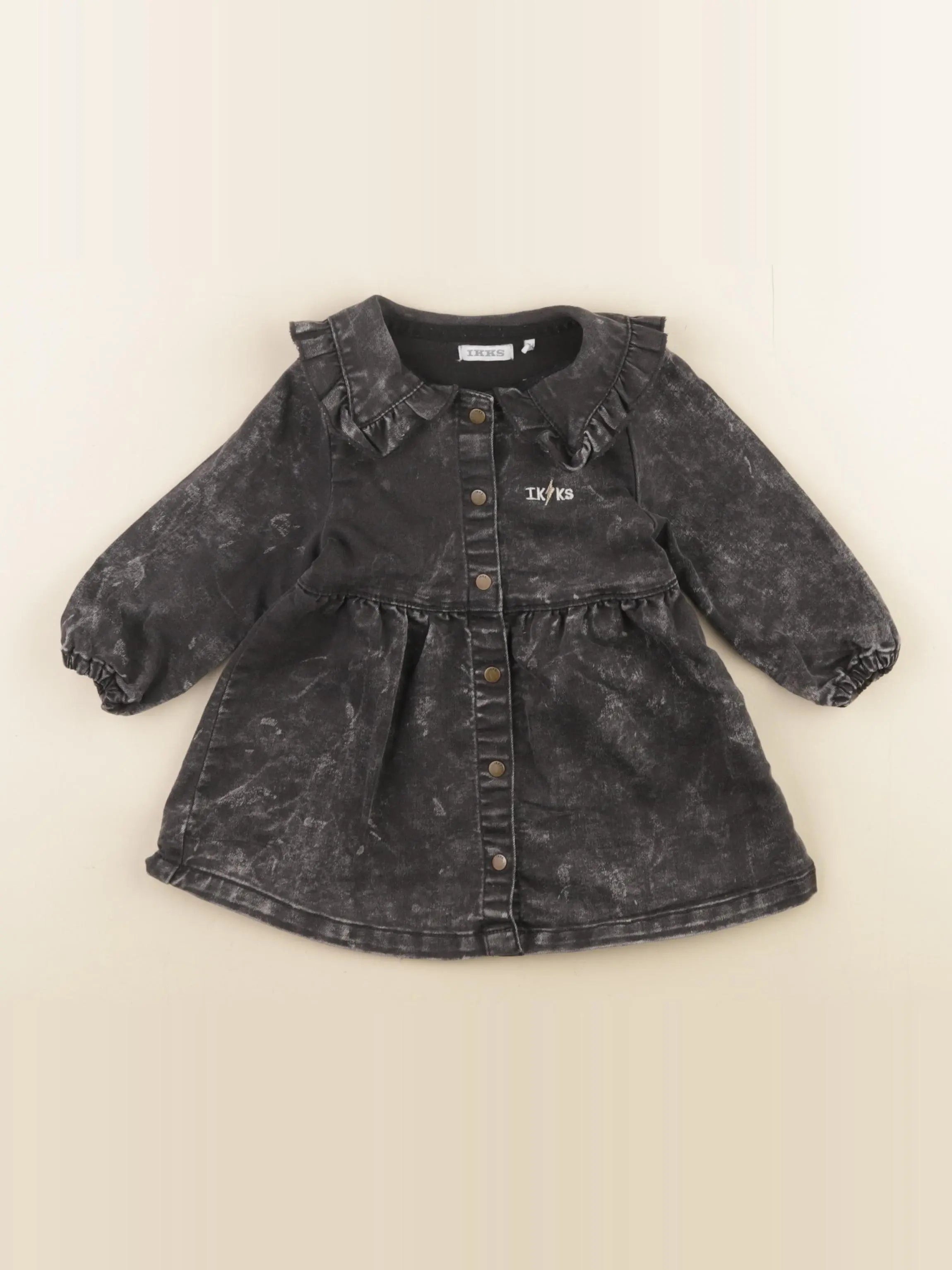 IKKS - robe noir - 12 mois