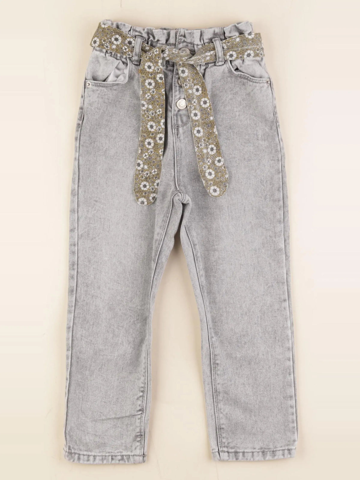 Vertbaudet - jean gris - 5 ans