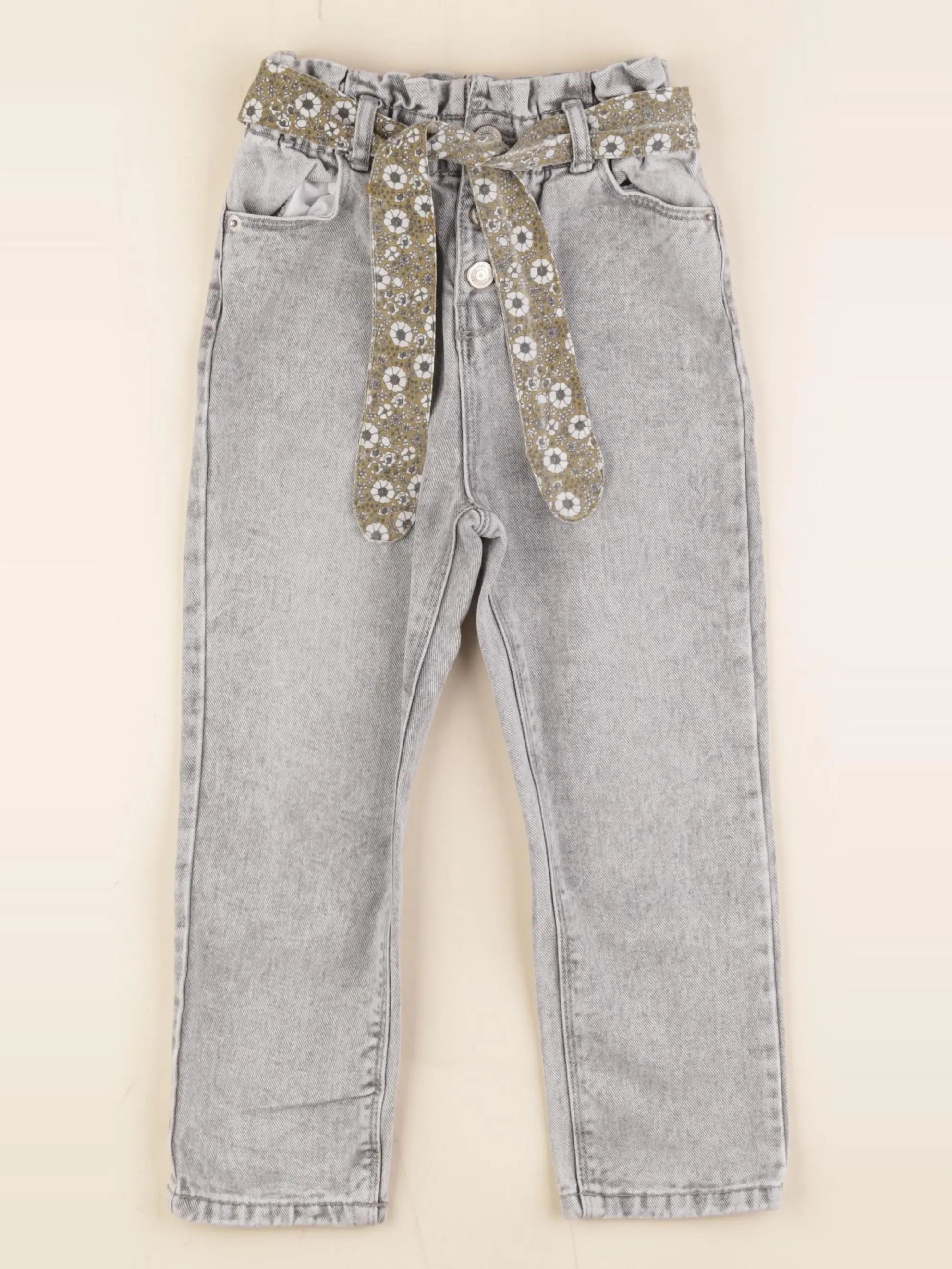 Vertbaudet - jean gris - 5 ans