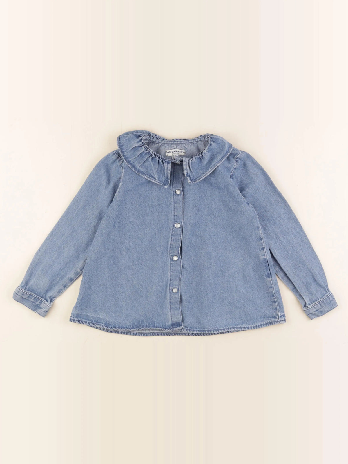 Vertbaudet - blouse bleu - 5 ans